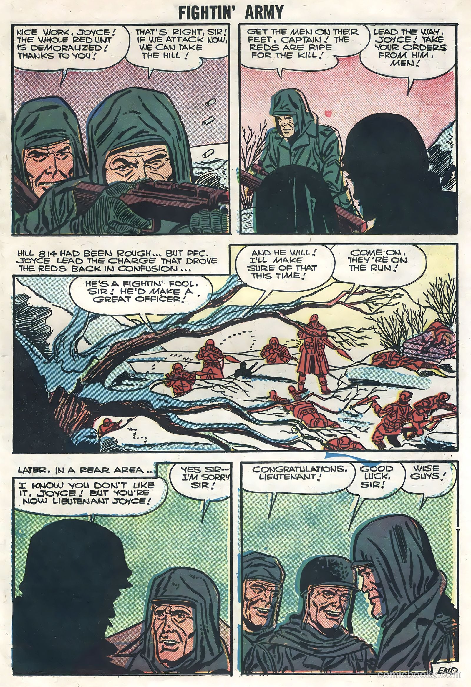 Fightin' Army #18 — page 17 of 36