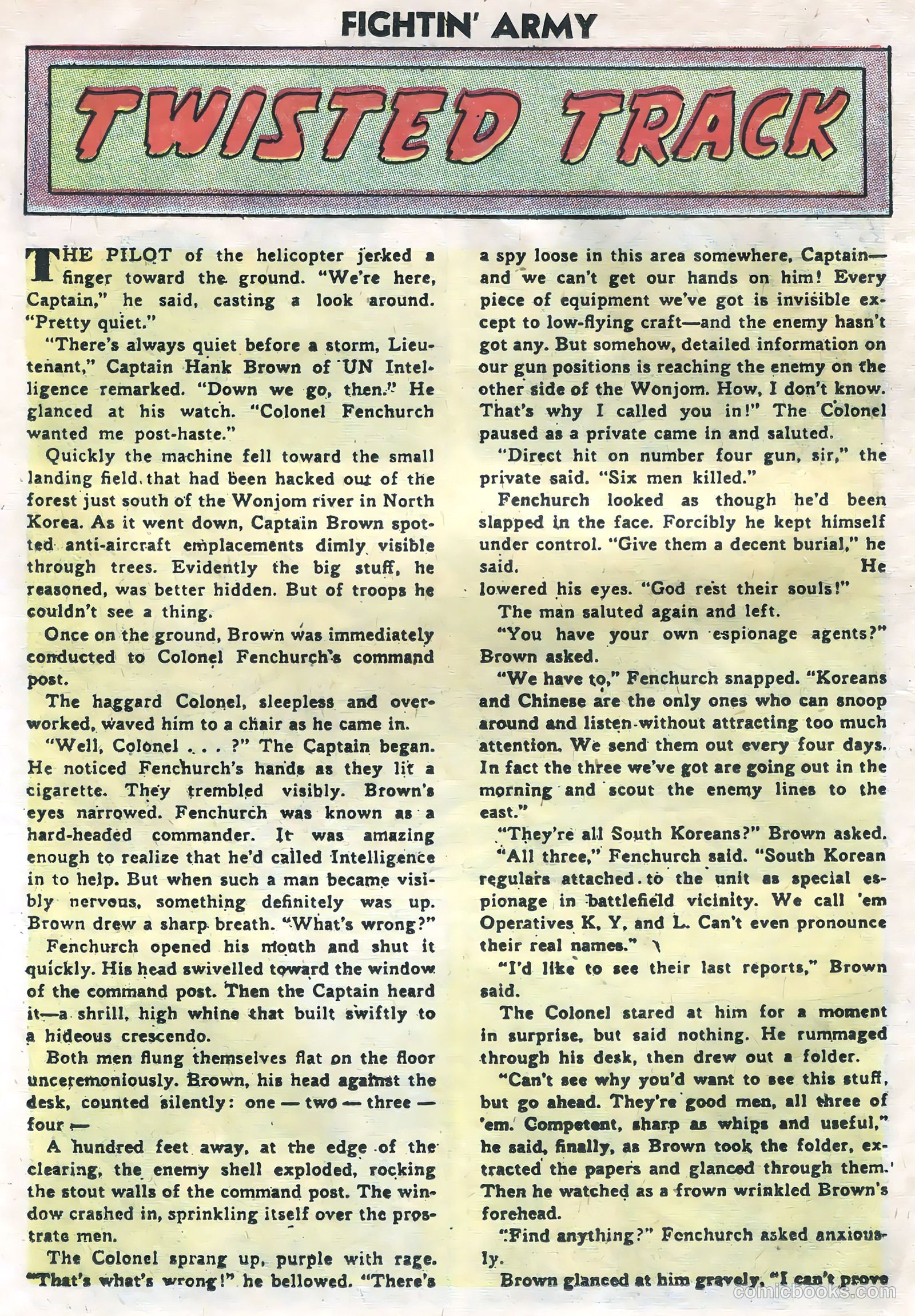 Fightin' Army #18 — page 18 of 36