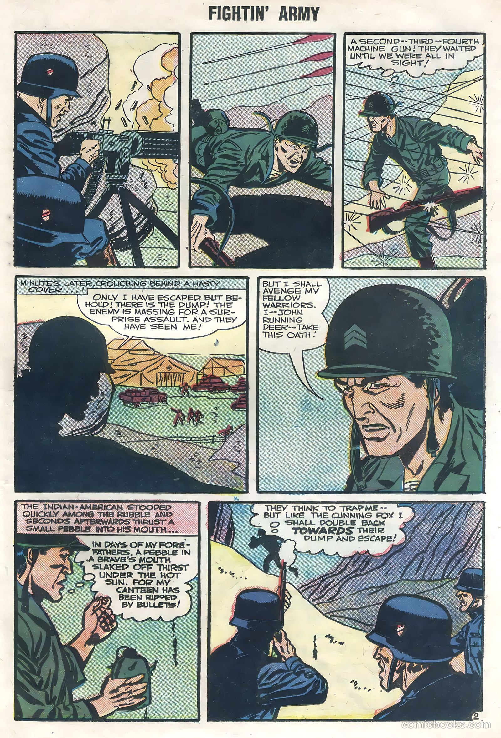 Fightin' Army #18 — page 21 of 36