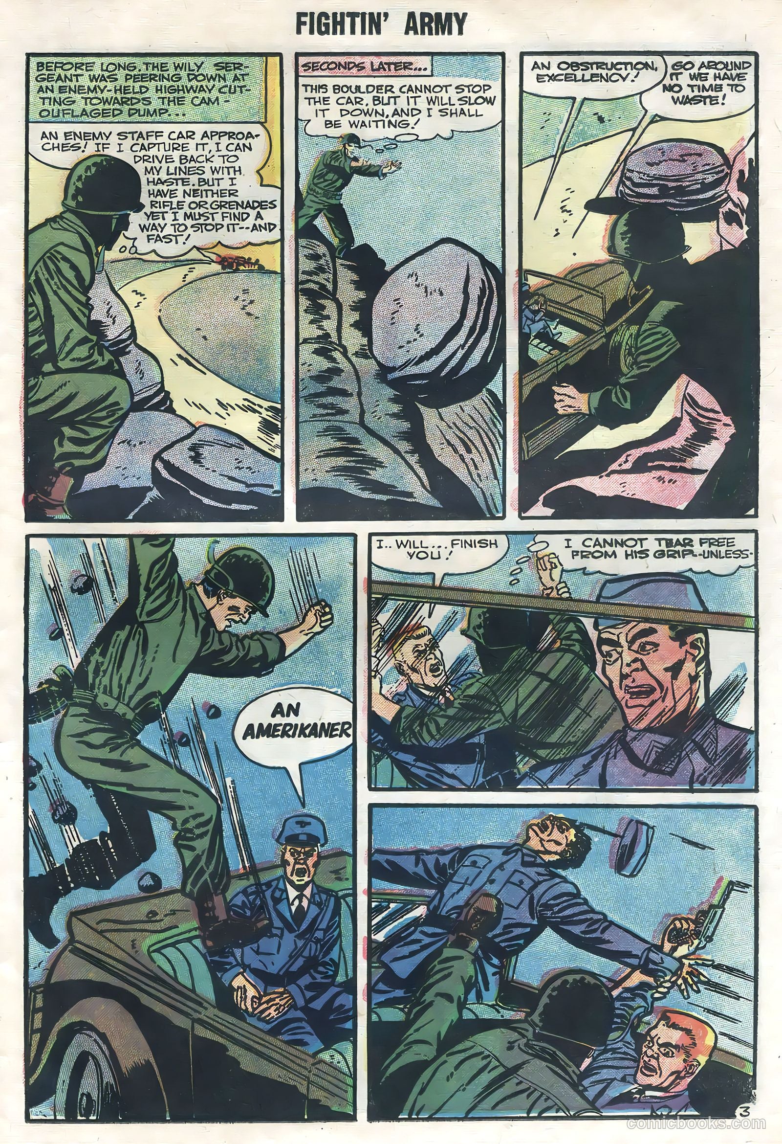 Fightin' Army #18 — page 23 of 36
