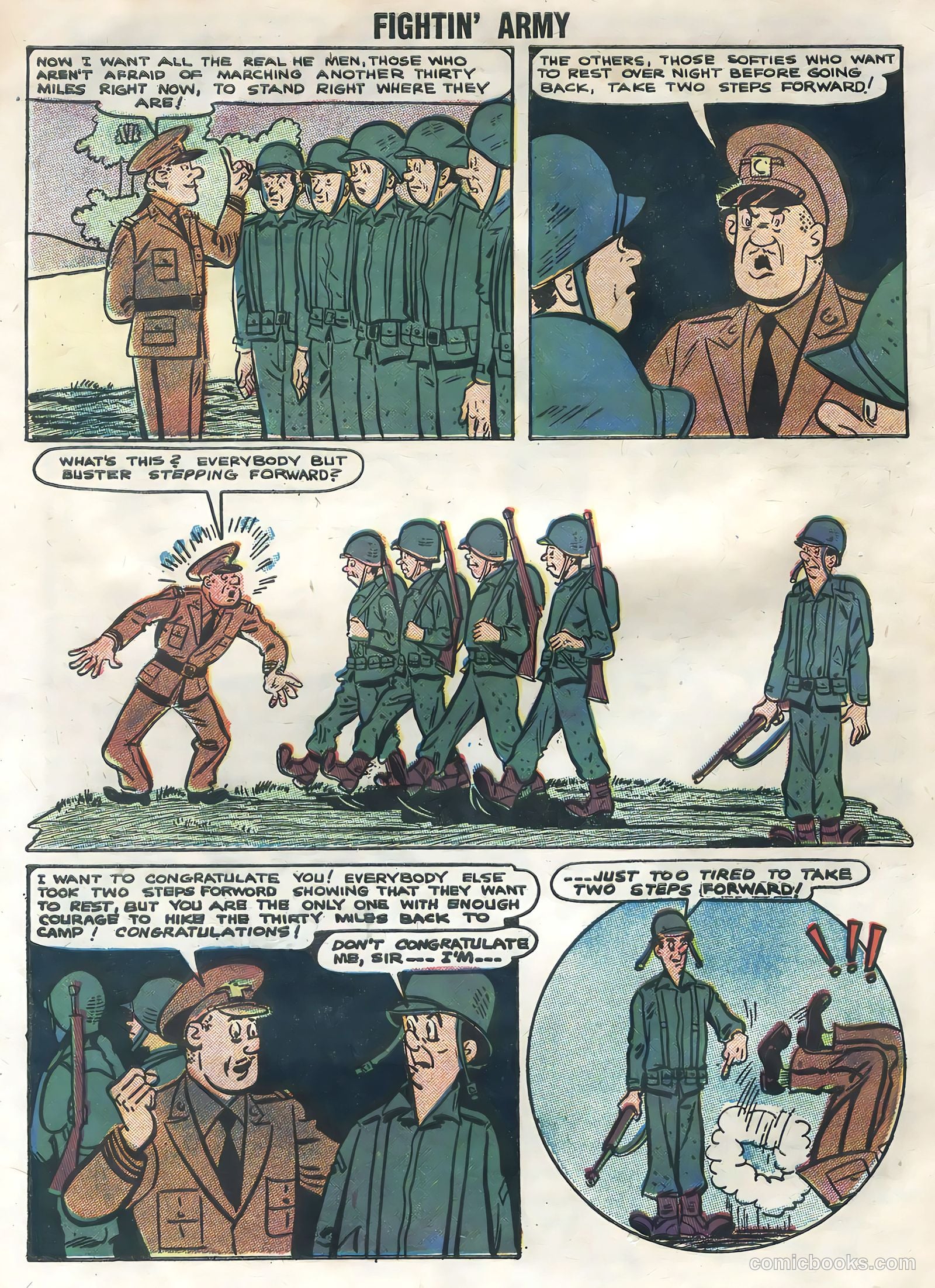 Fightin' Army #18 — page 32 of 36