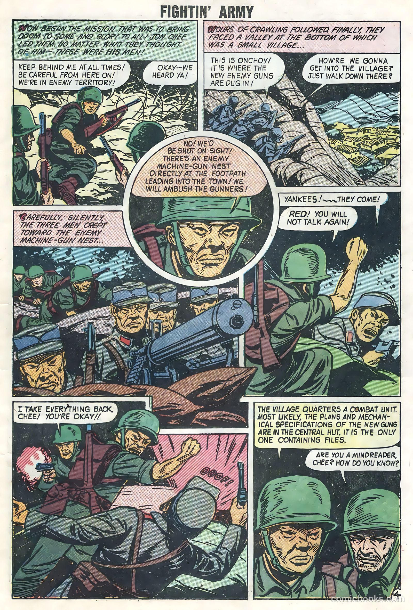 Fightin' Army #19 — page 21 of 36