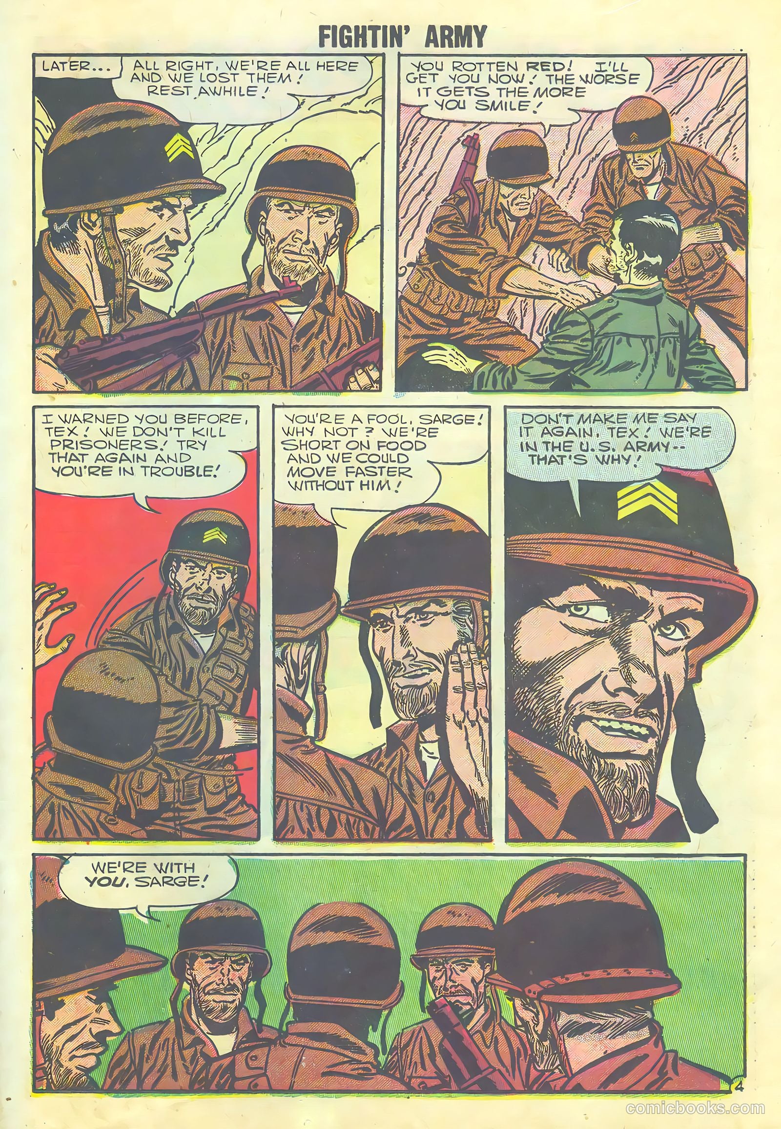 Fightin' Army #20 — page 21 of 36