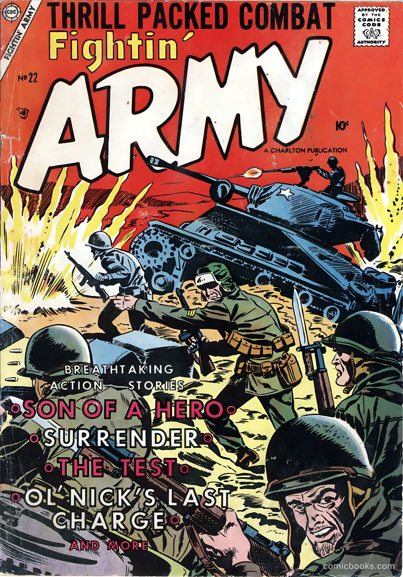 Fightin' Army #22 — page 1 of 36