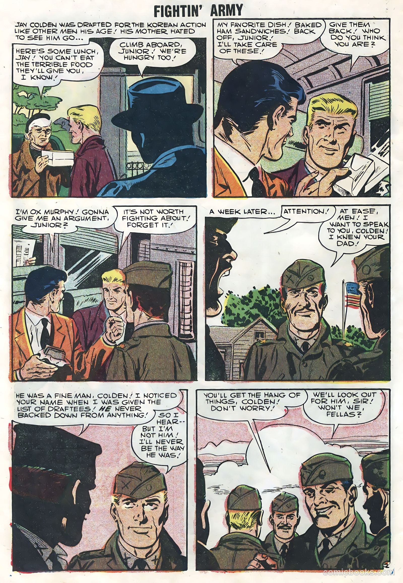 Fightin' Army #22 — page 4 of 36