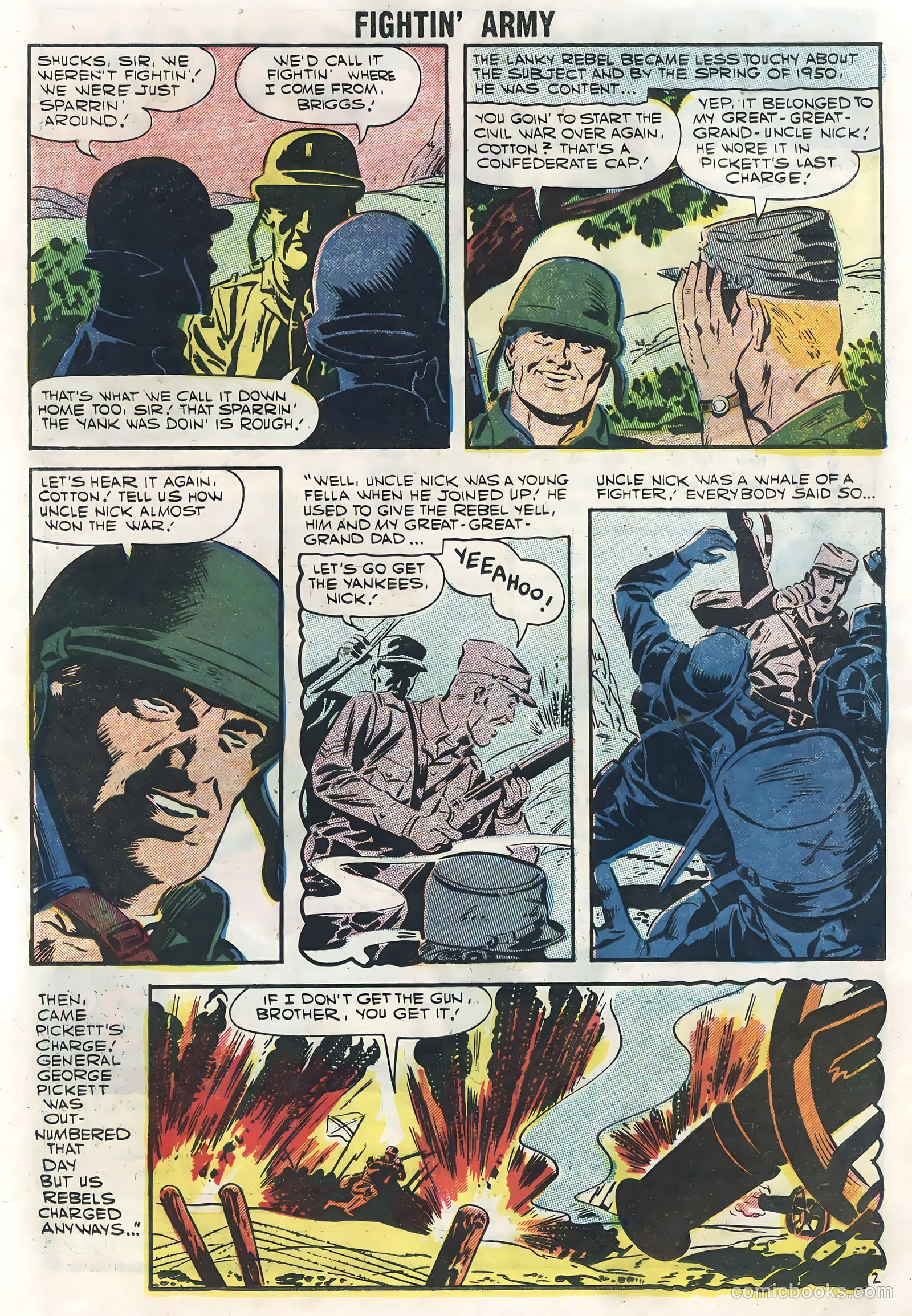 Fightin' Army #22 — page 21 of 36