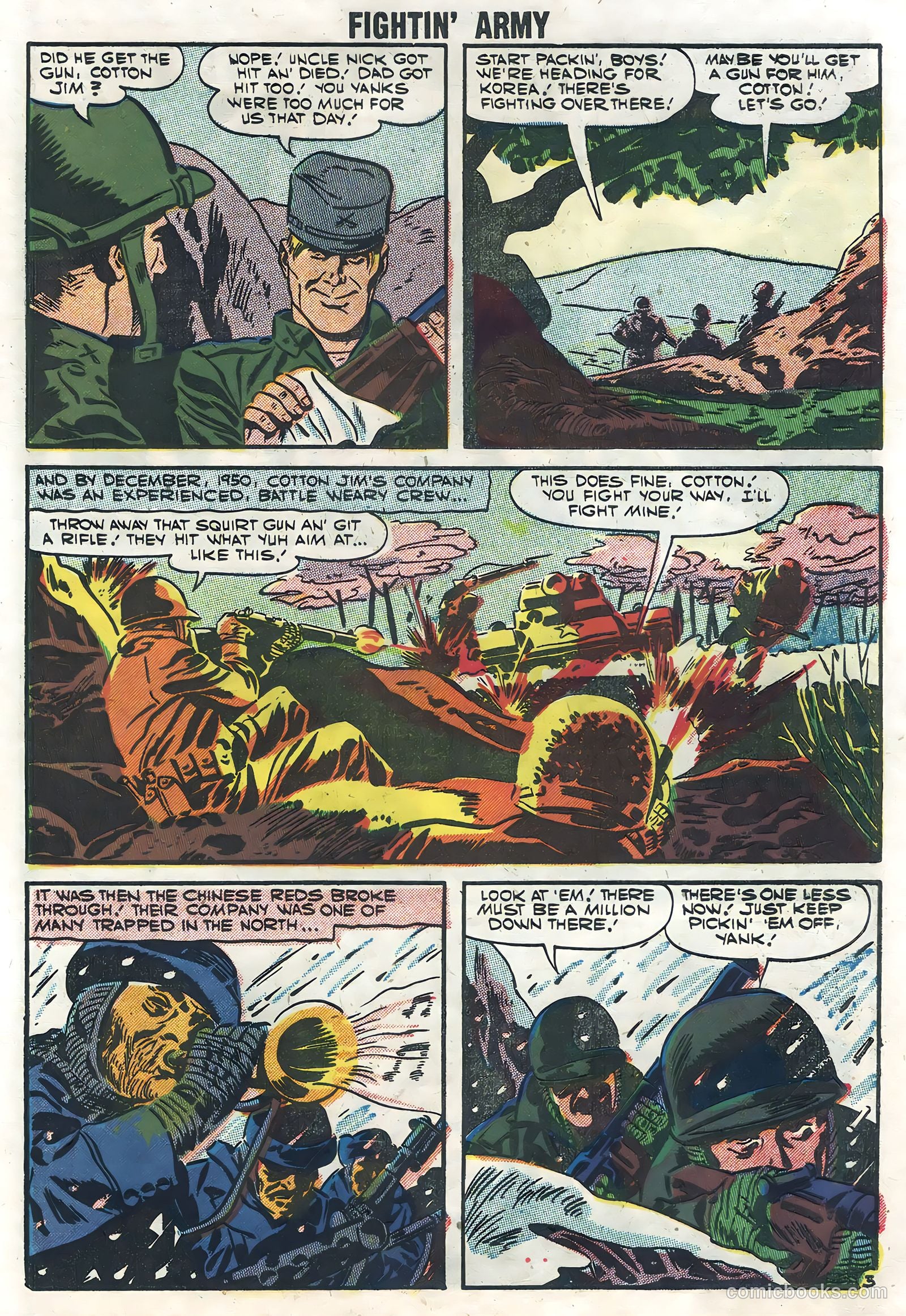 Fightin' Army #22 — page 23 of 36