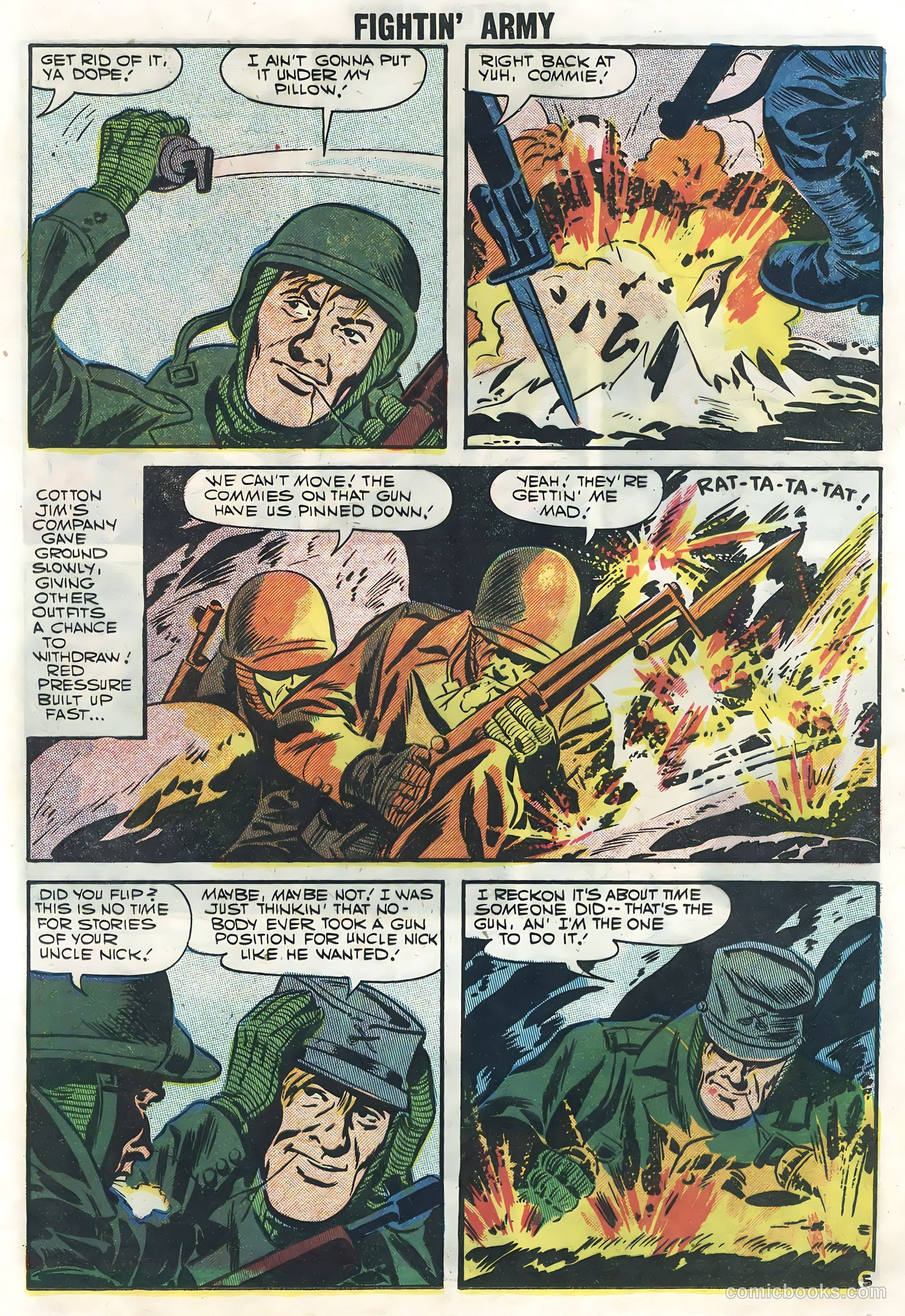 Fightin' Army #22 — page 25 of 36
