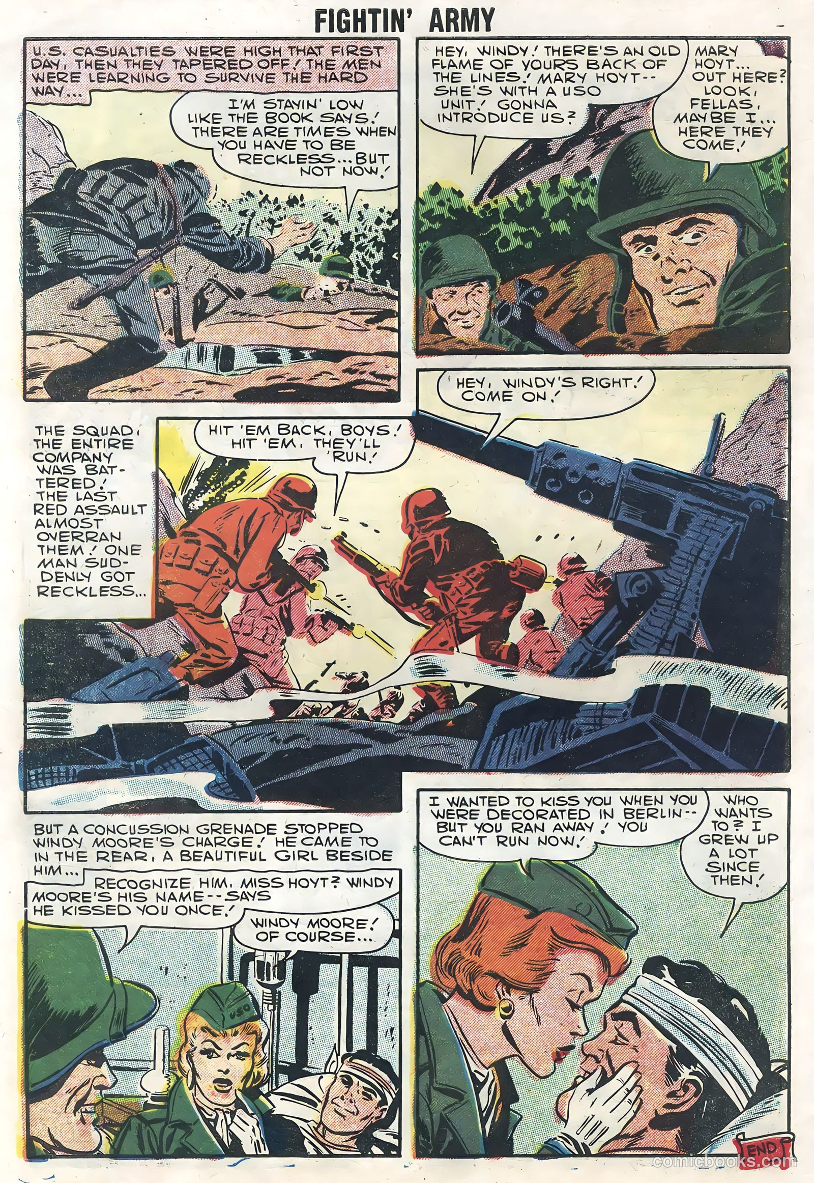 Fightin' Army #22 — page 32 of 36