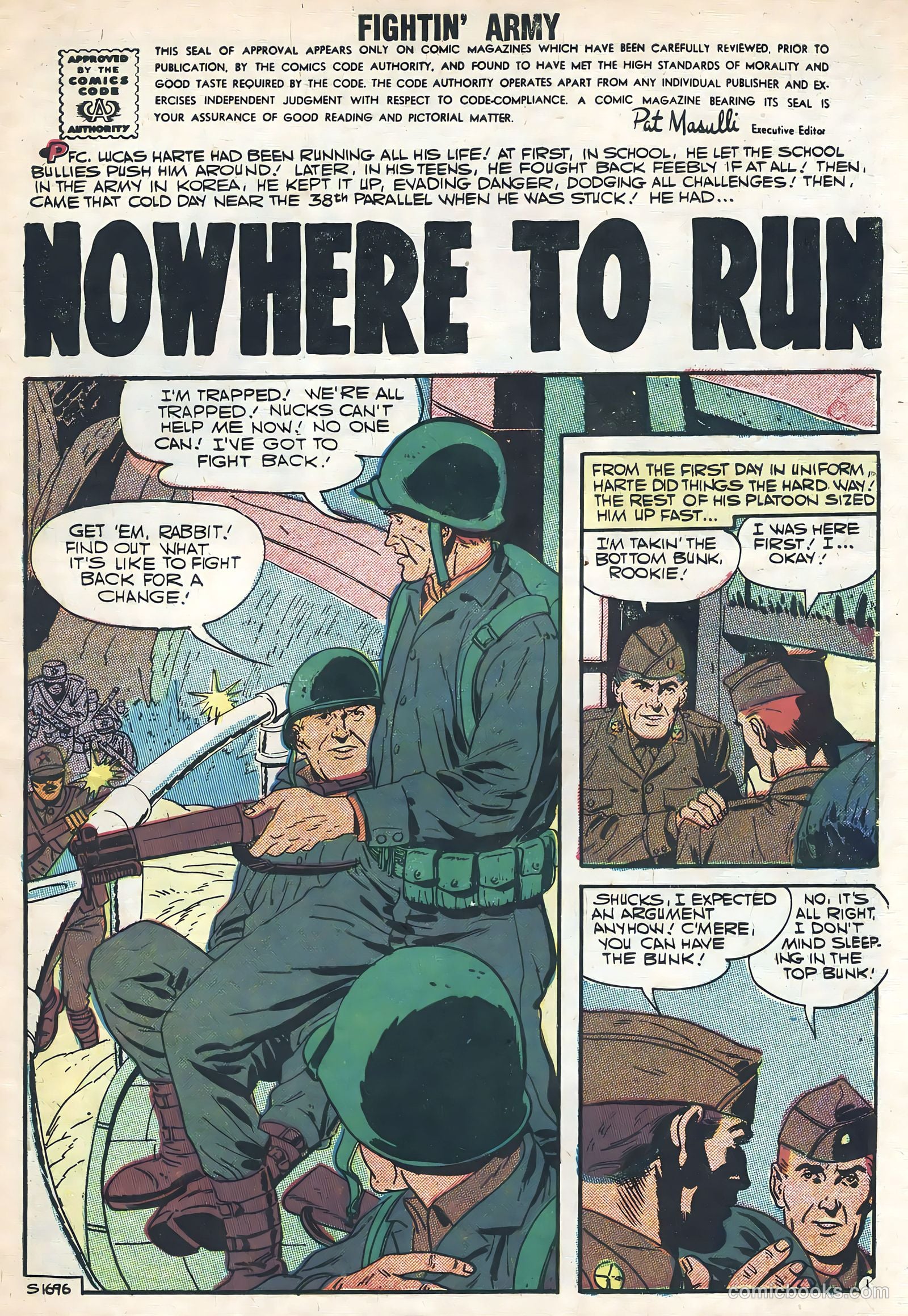 Fightin' Army #23 — page 3 of 36