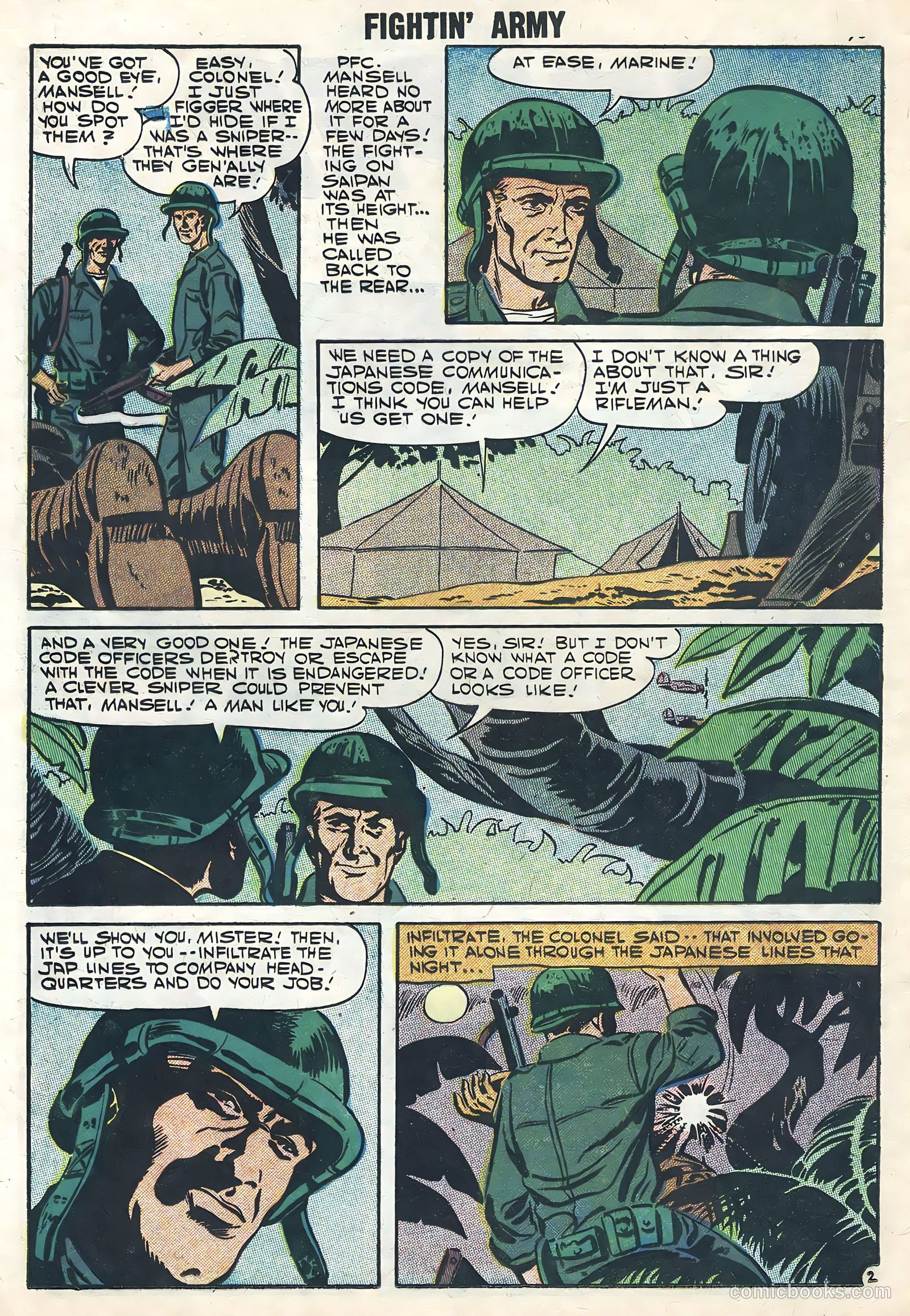 Fightin' Army #23 — page 12 of 36
