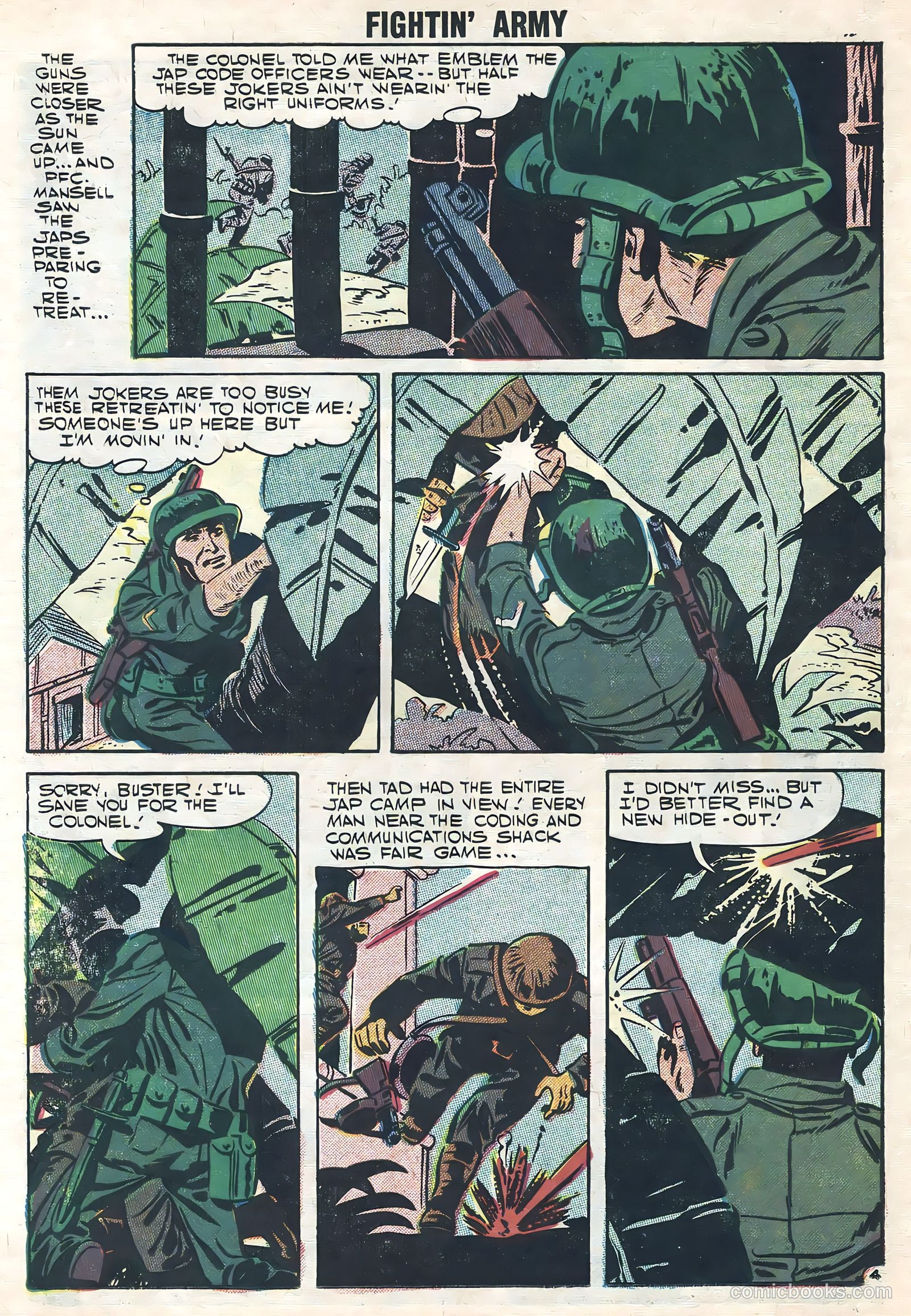 Fightin' Army #23 — page 14 of 36
