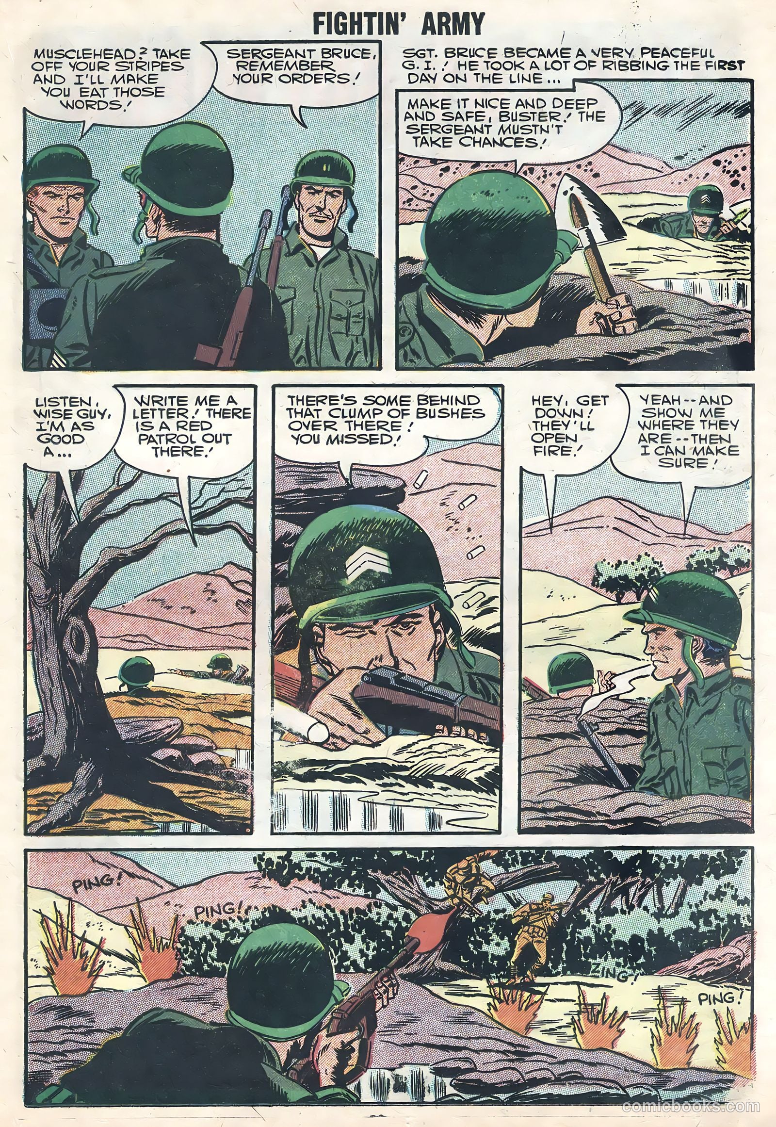 Fightin' Army #23 — page 21 of 36