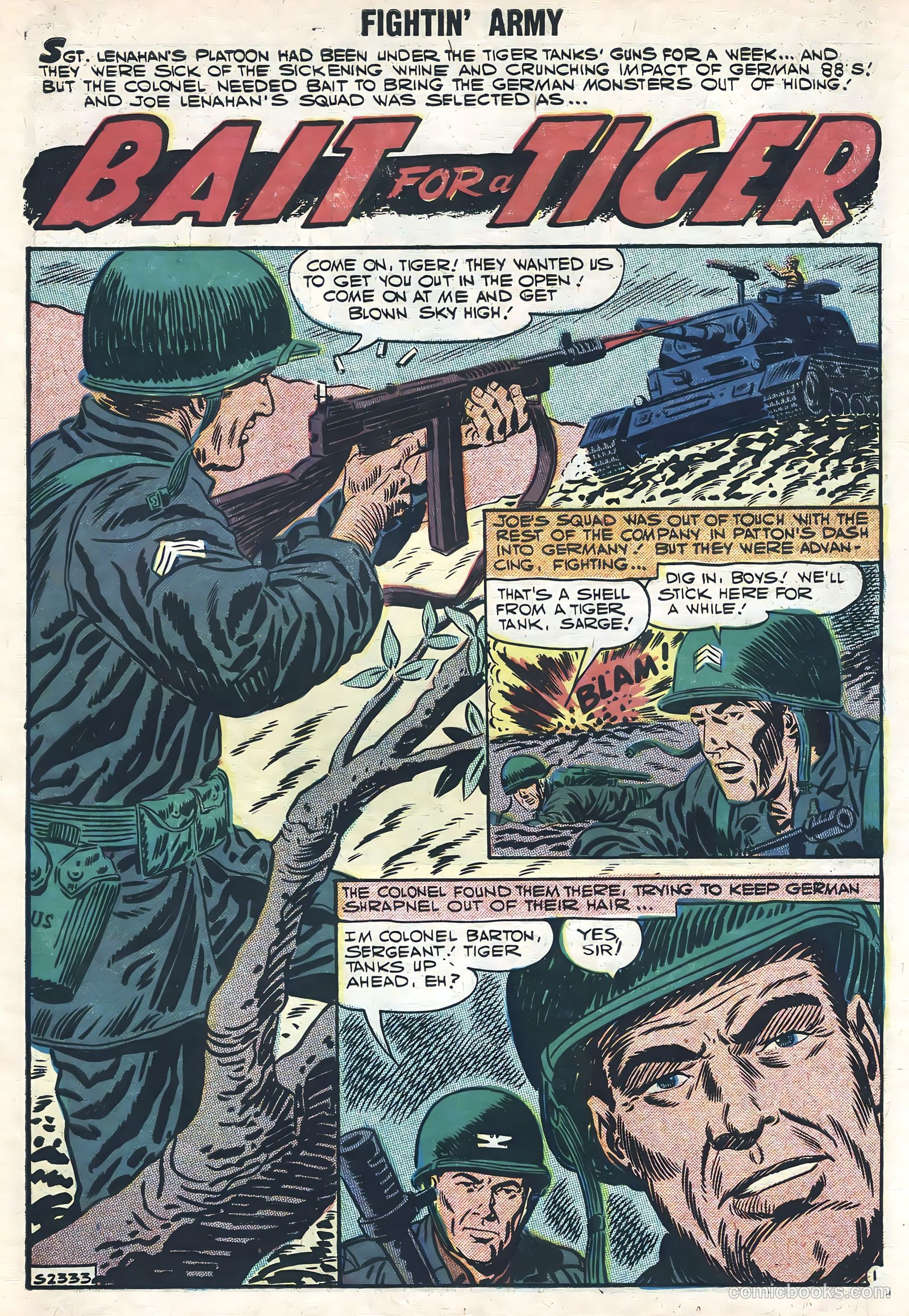 Fightin' Army #23 — page 27 of 36
