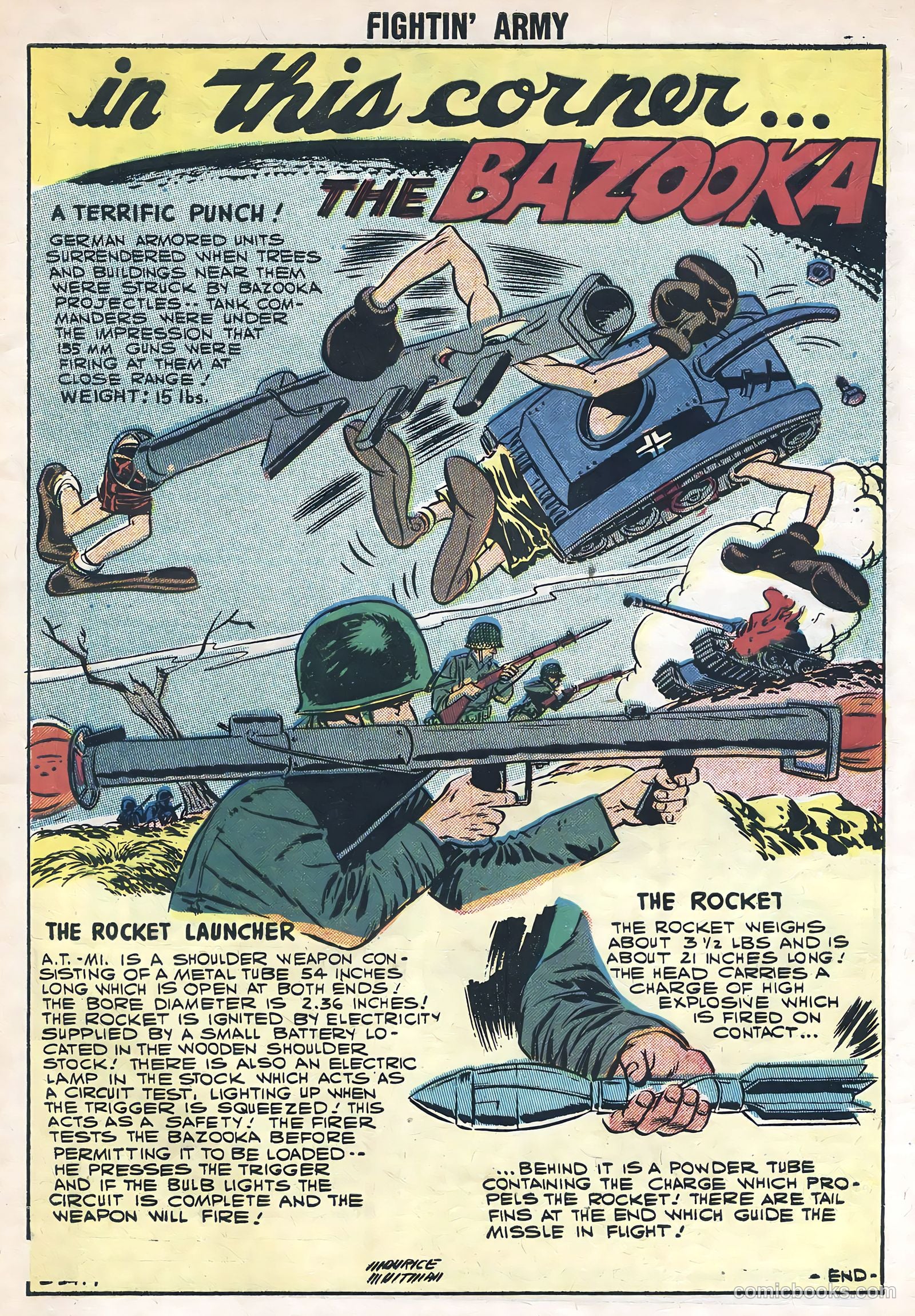 Fightin' Army #23 — page 33 of 36