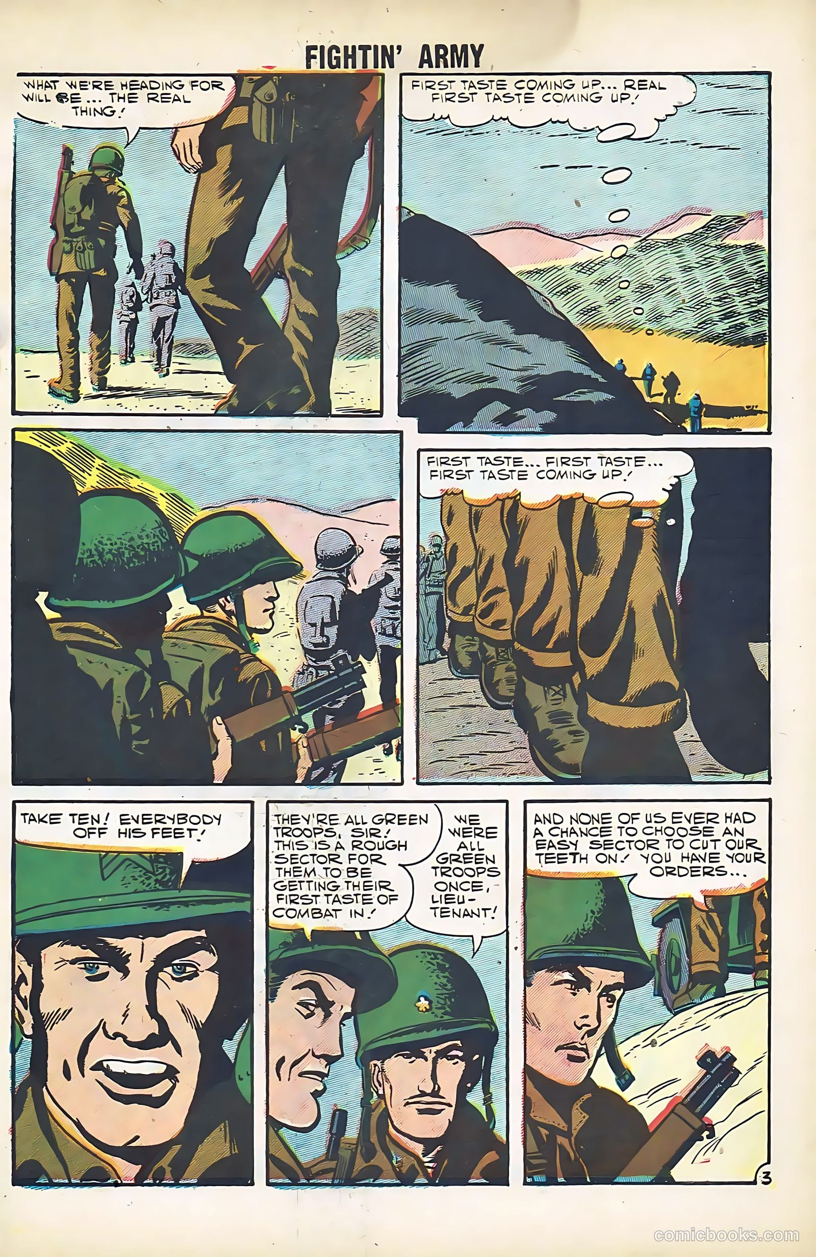 Fightin' Army #24 — page 5 of 68