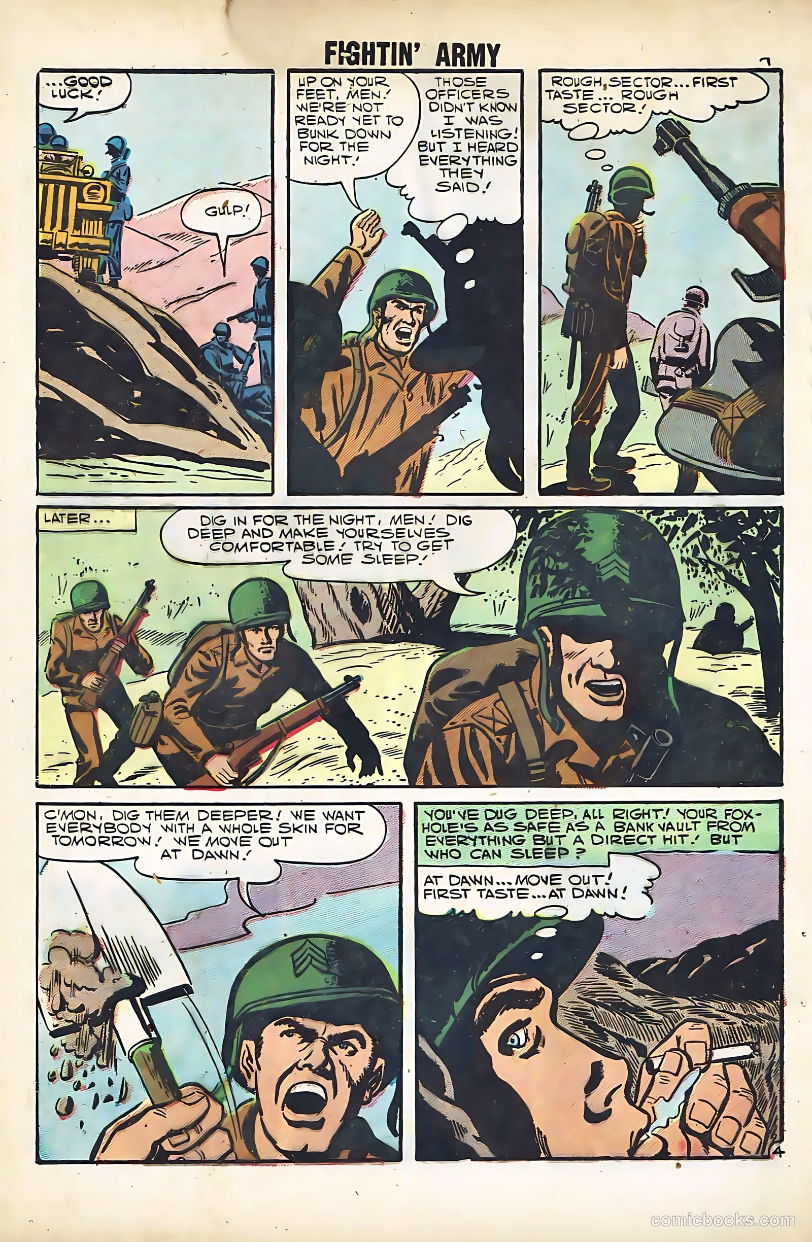 Fightin' Army #24 — page 6 of 68