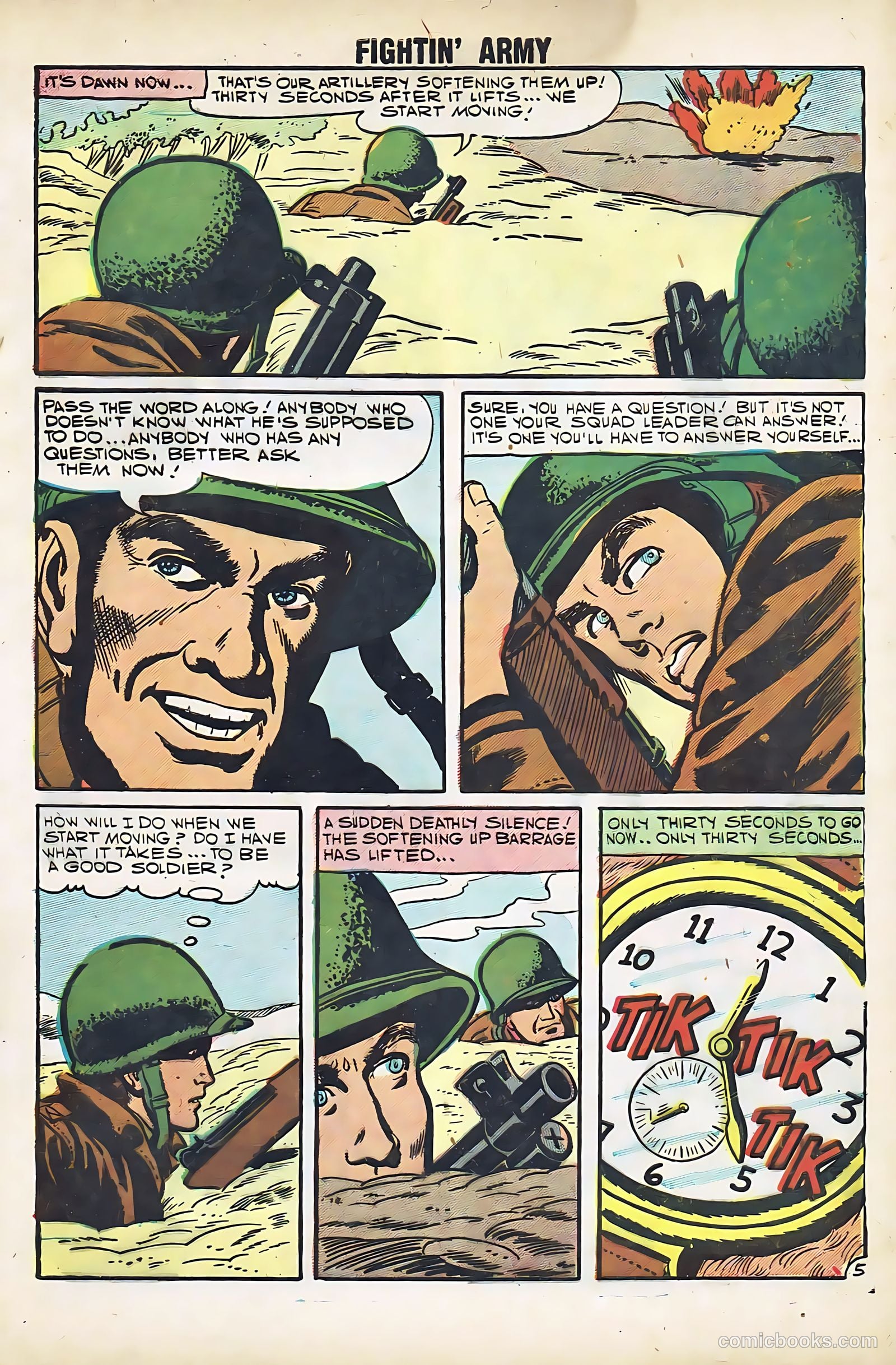 Fightin' Army #24 — page 7 of 68