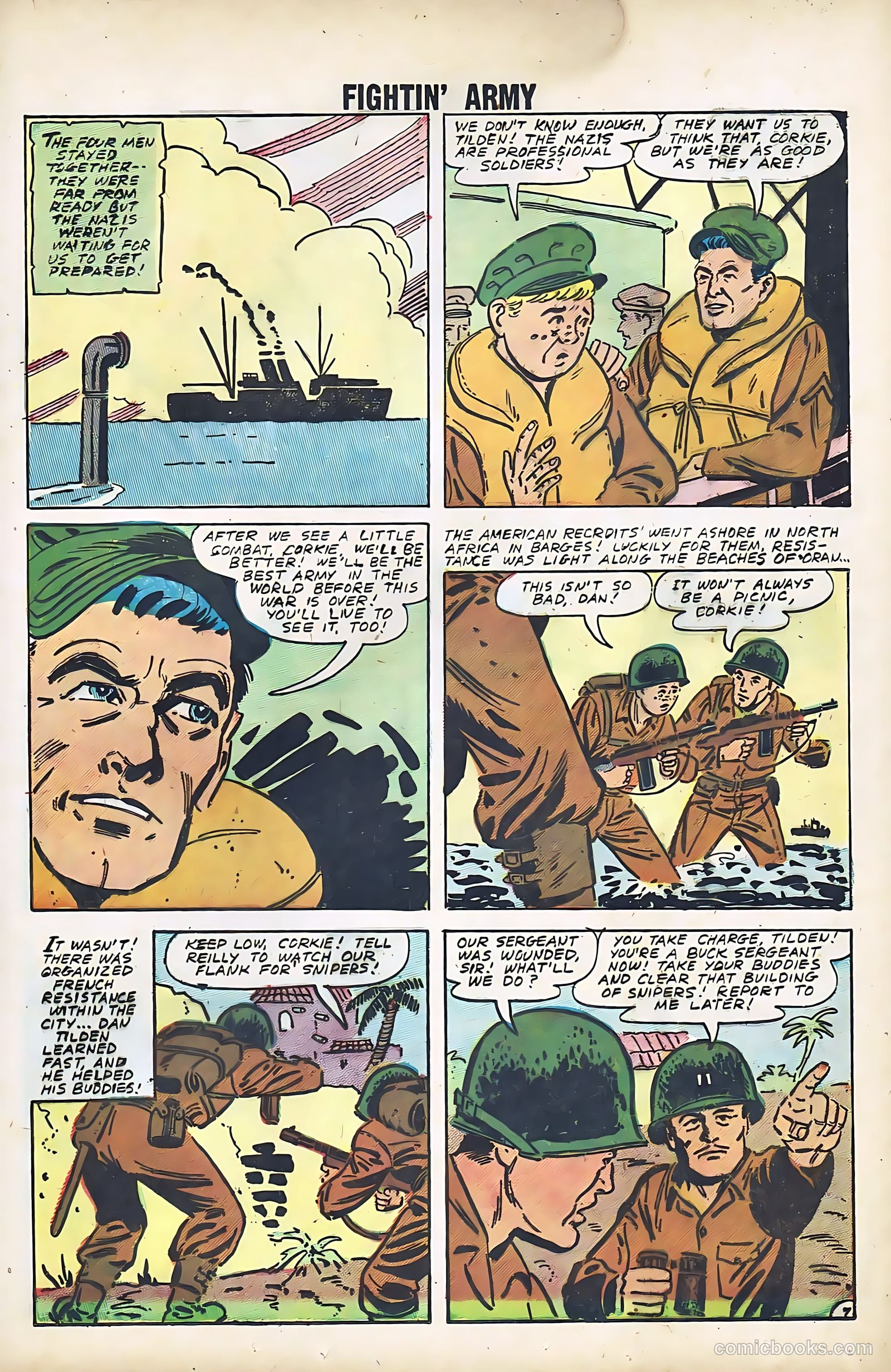 Fightin' Army #24 — page 23 of 68
