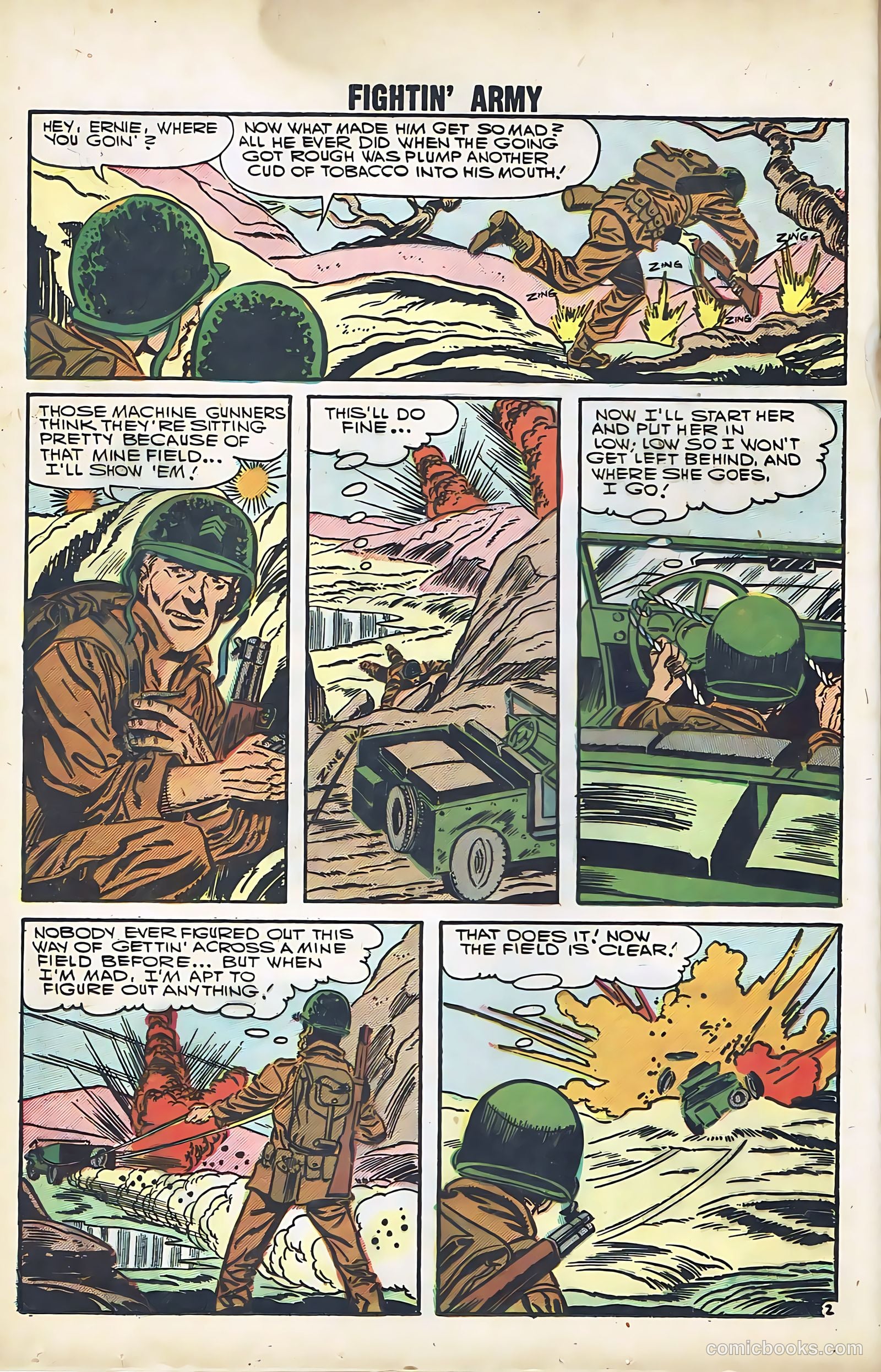 Fightin' Army #24 — page 30 of 68