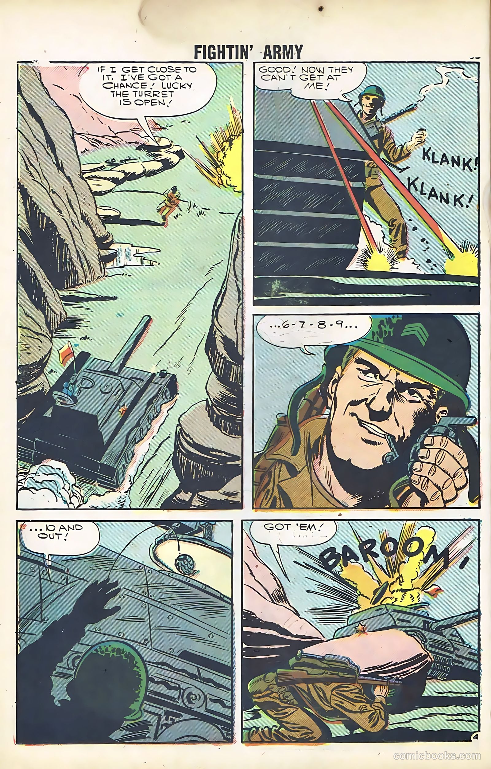 Fightin' Army #24 — page 32 of 68