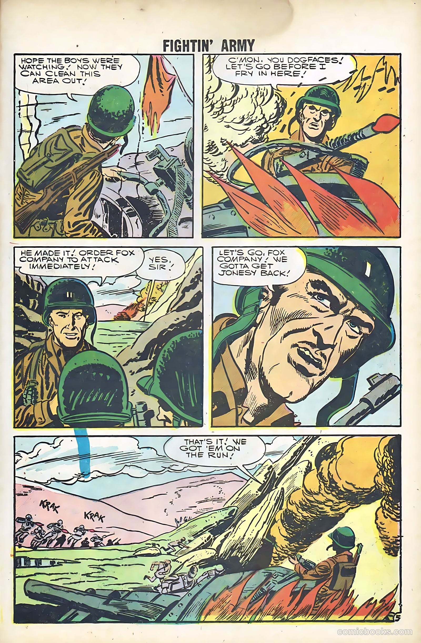 Fightin' Army #24 — page 33 of 68