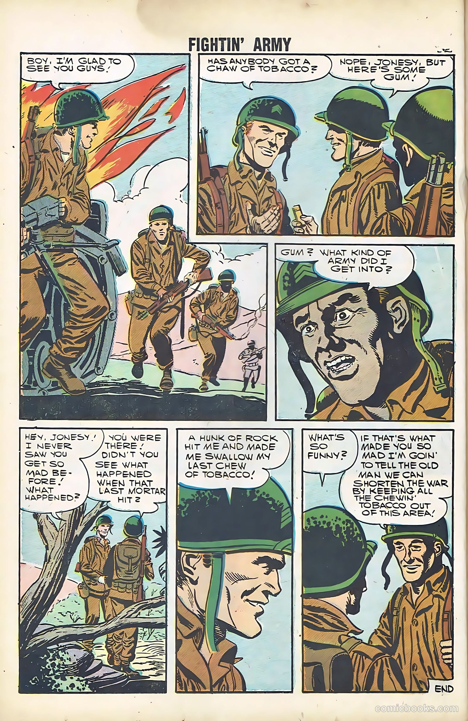 Fightin' Army #24 — page 34 of 68