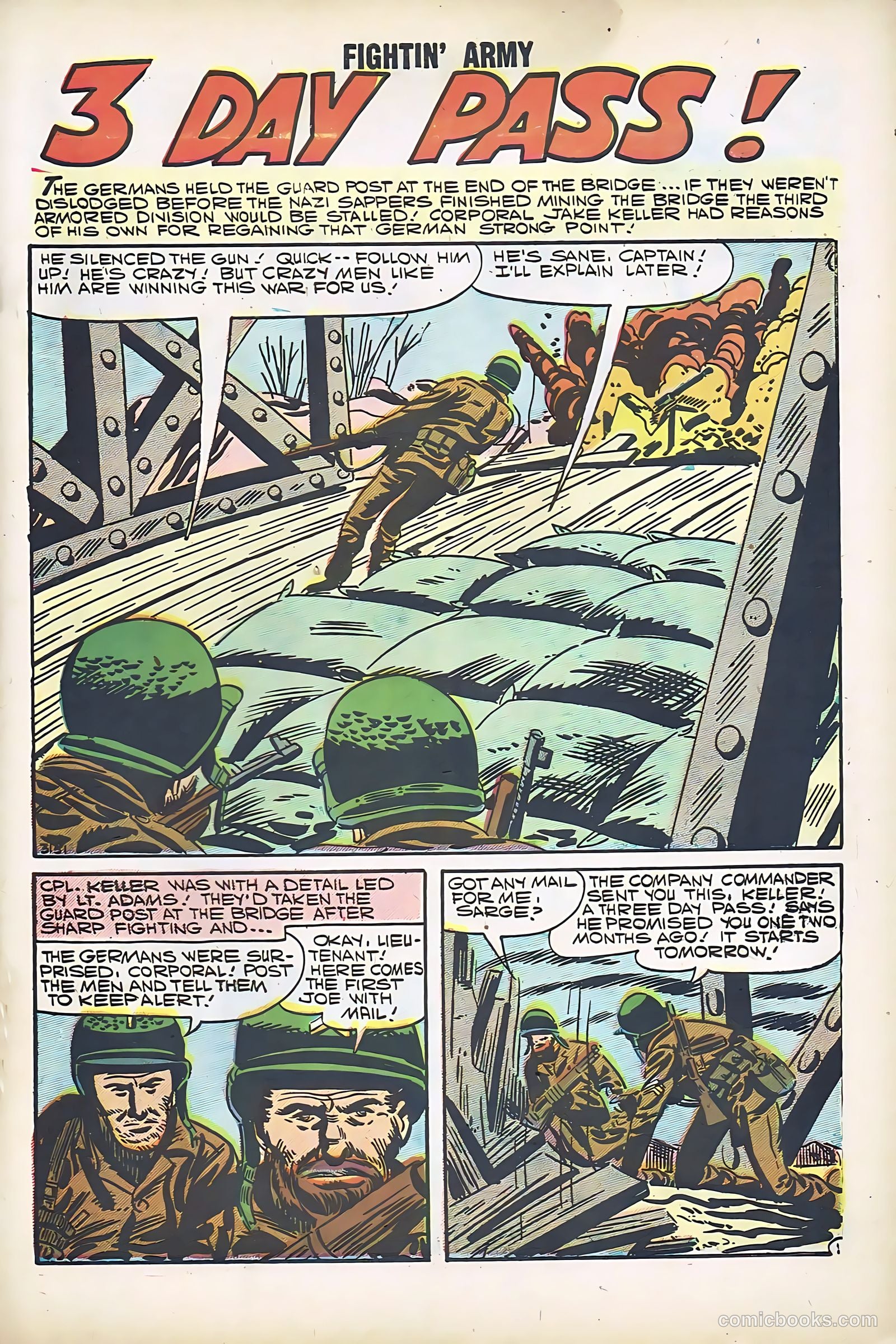 Fightin' Army #24 — page 59 of 68