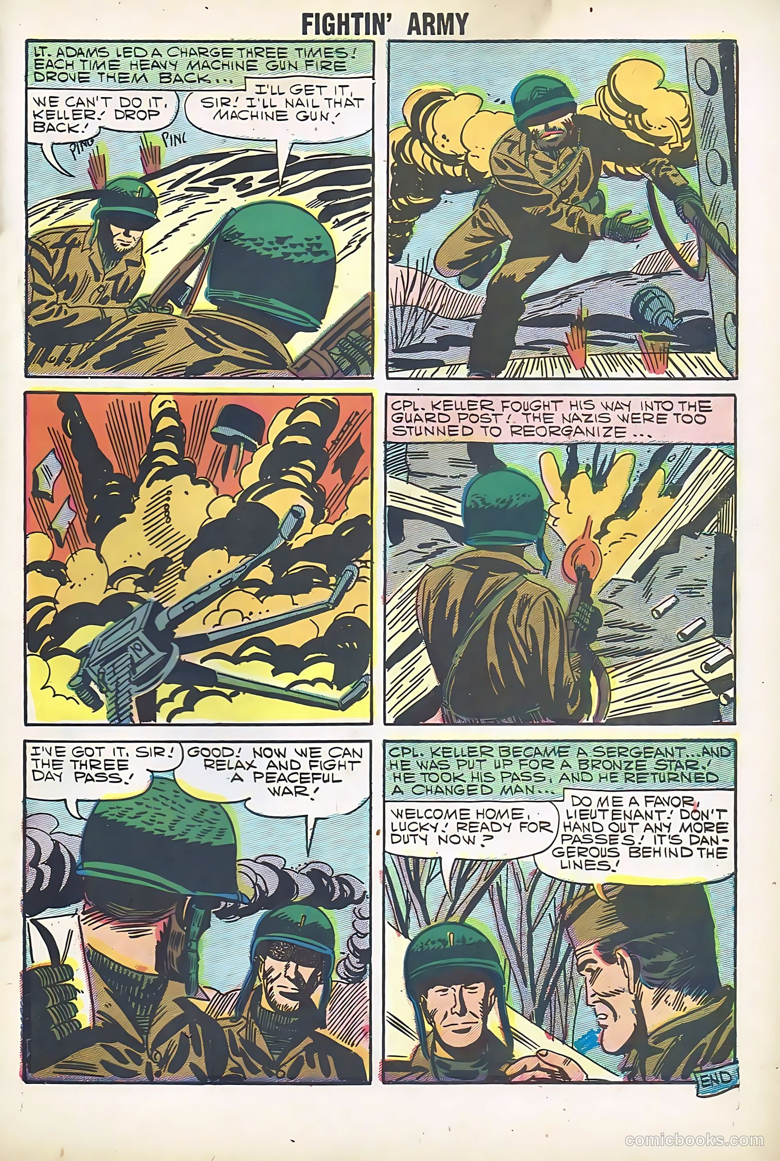 Fightin' Army #24 — page 61 of 68