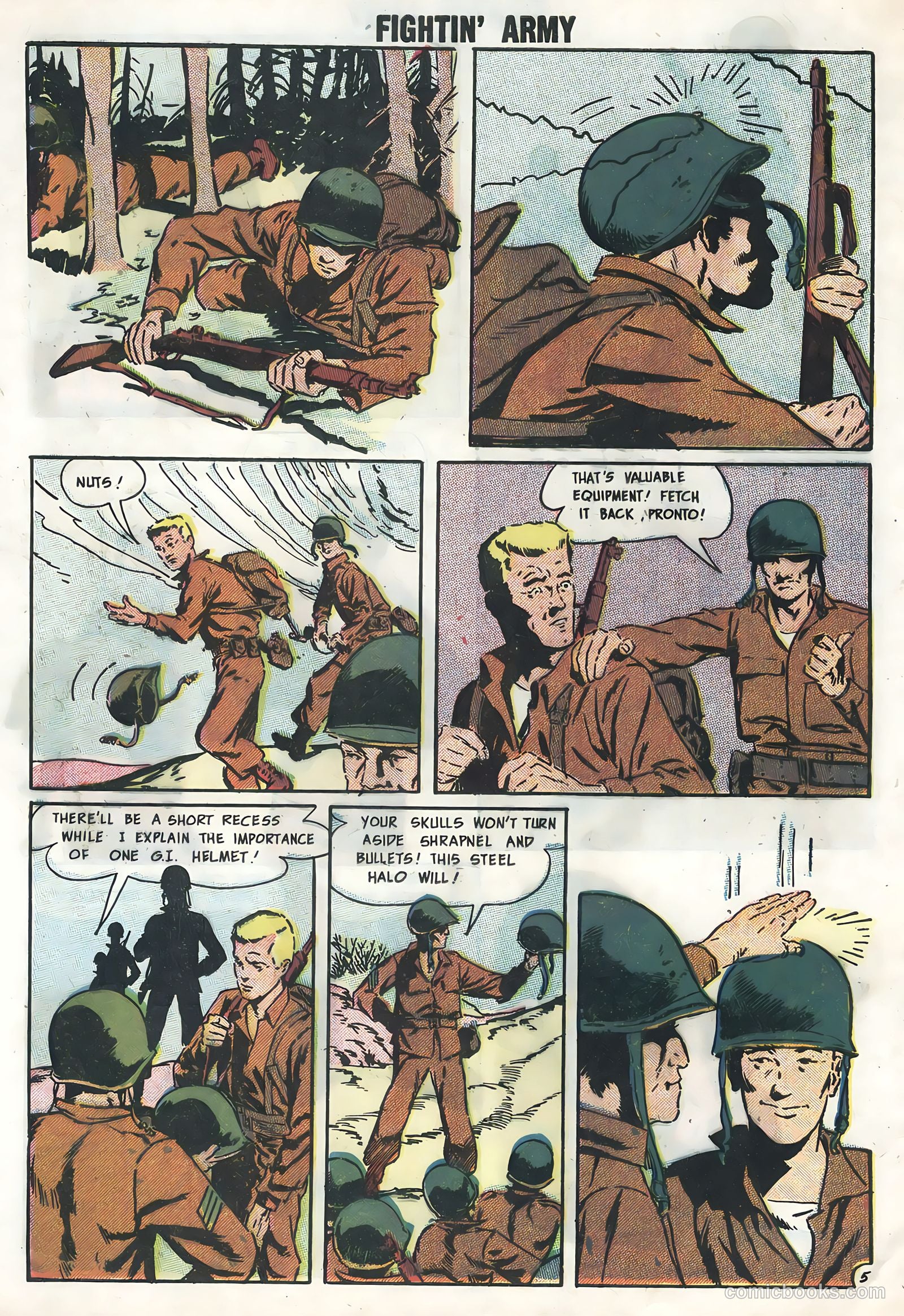 Fightin' Army #25 — page 8 of 36
