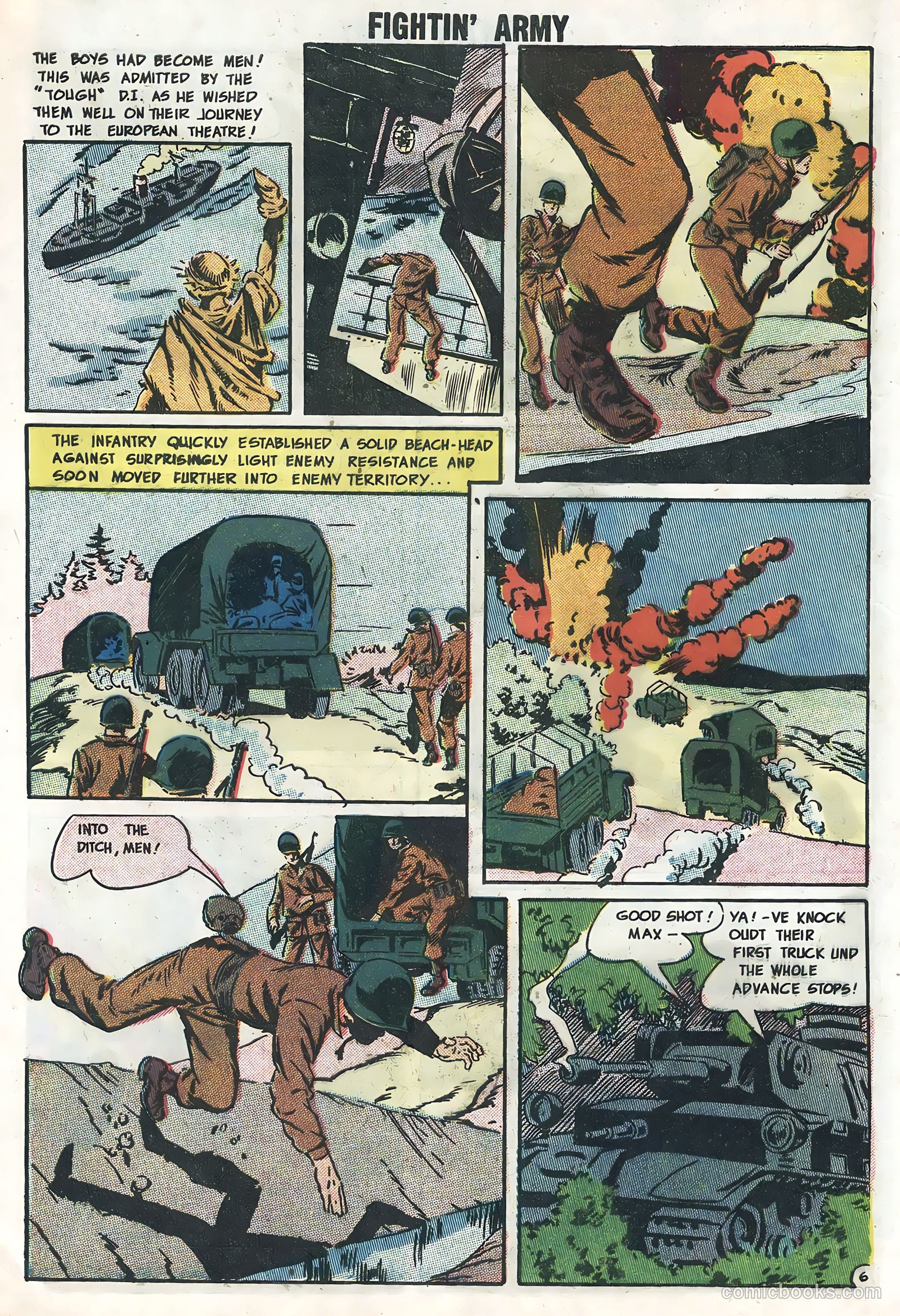 Fightin' Army #25 — page 9 of 36