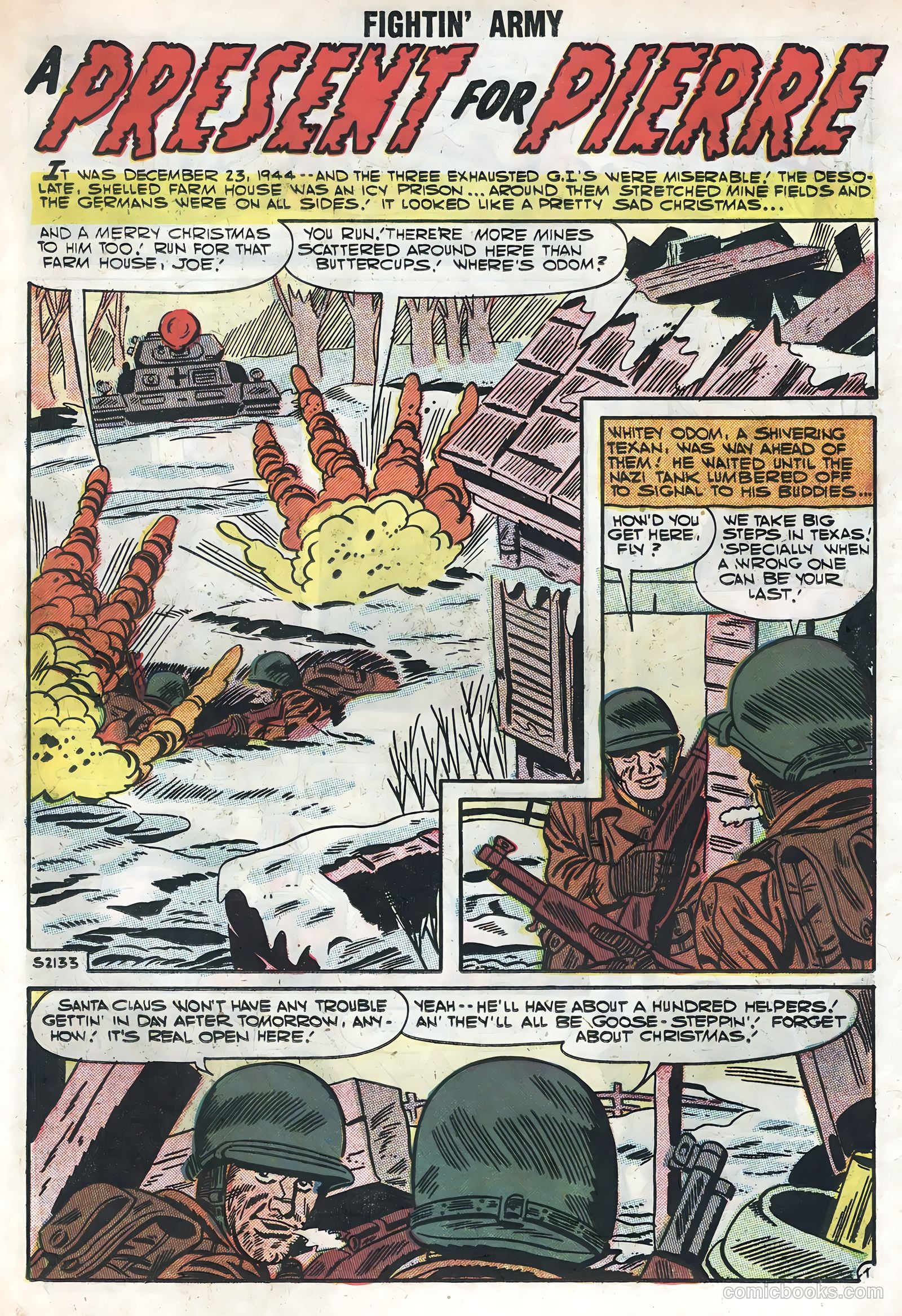 Fightin' Army #25 — page 23 of 36