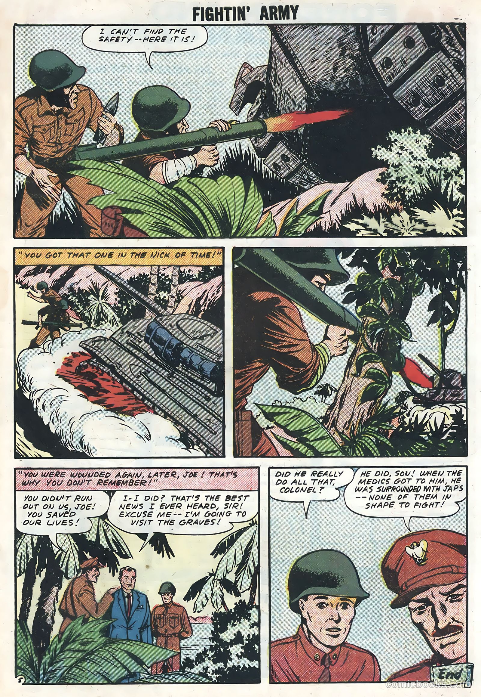 Fightin' Army #25 — page 33 of 36