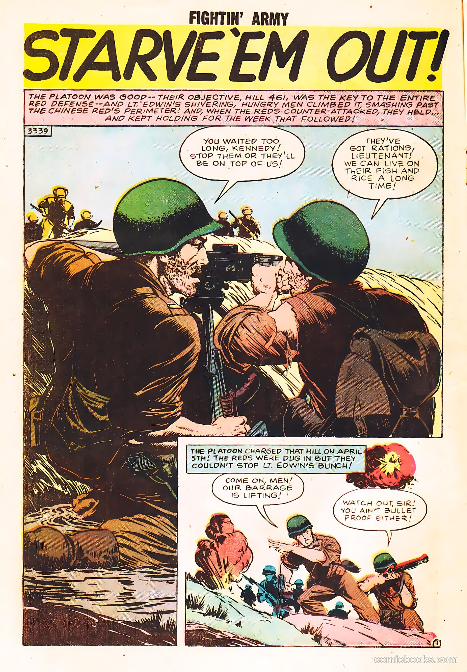 Fightin' Army #26 — page 17 of 37
