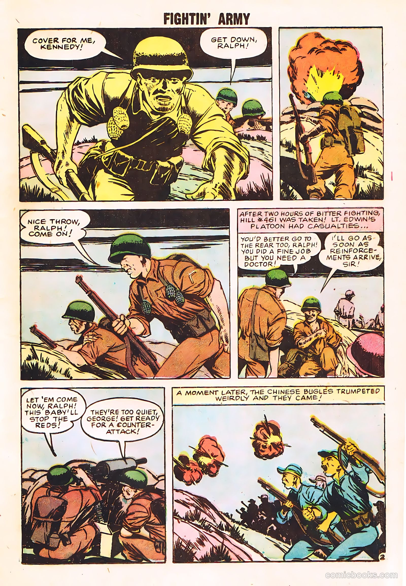 Fightin' Army #26 — page 18 of 37