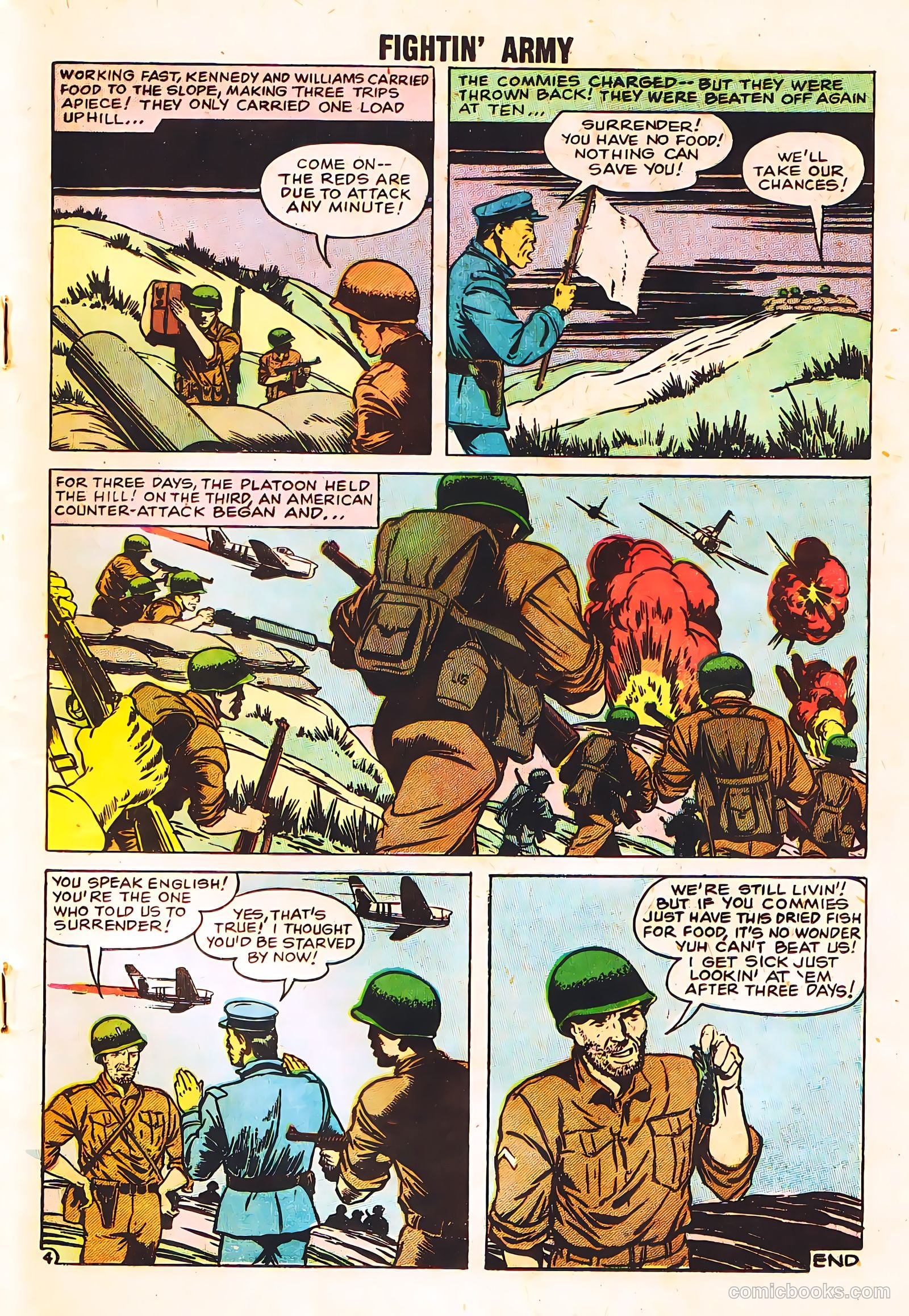 Fightin' Army #26 — page 20 of 37