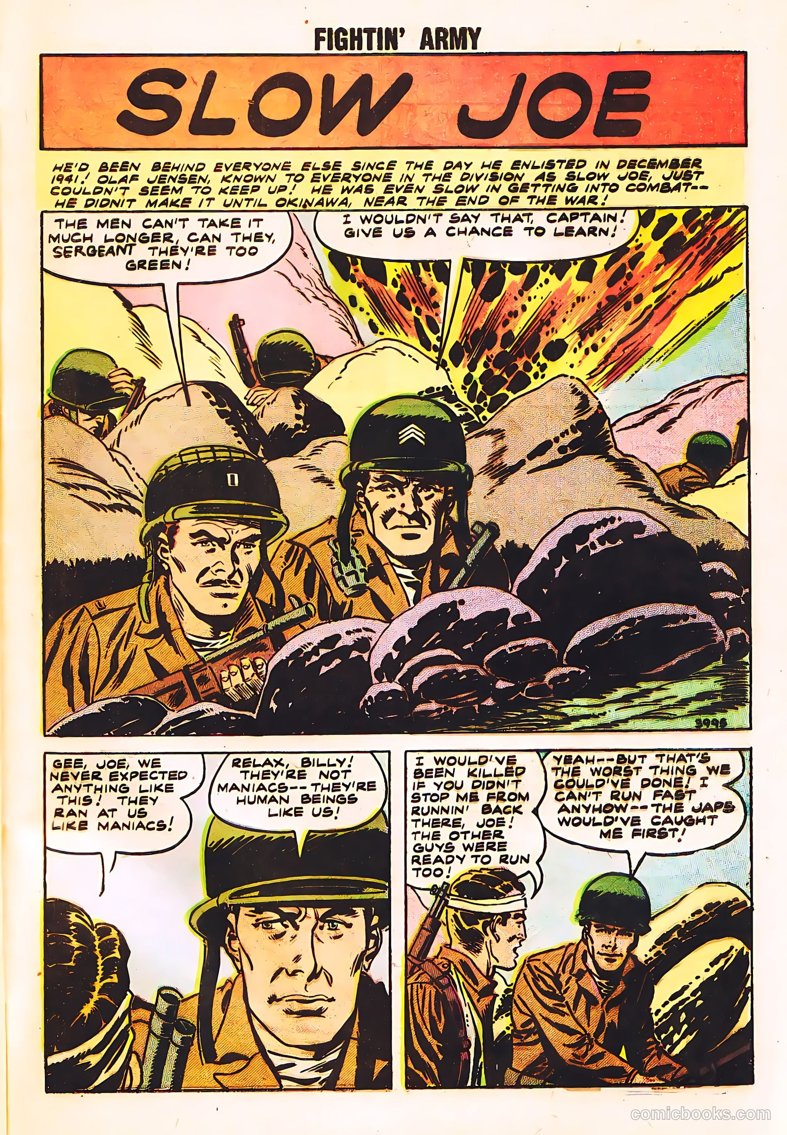 Fightin' Army #26 — page 30 of 37