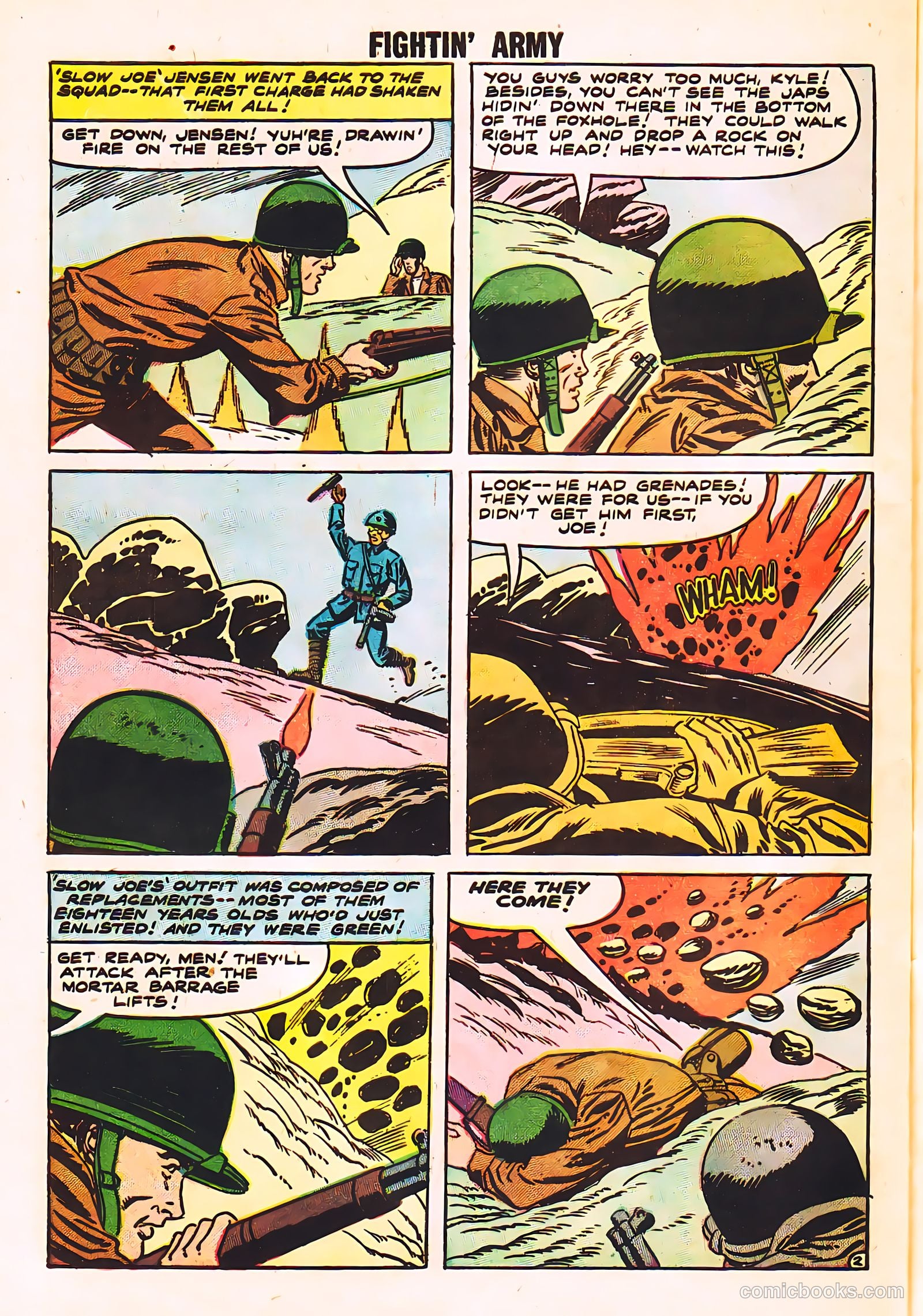 Fightin' Army #26 — page 31 of 37
