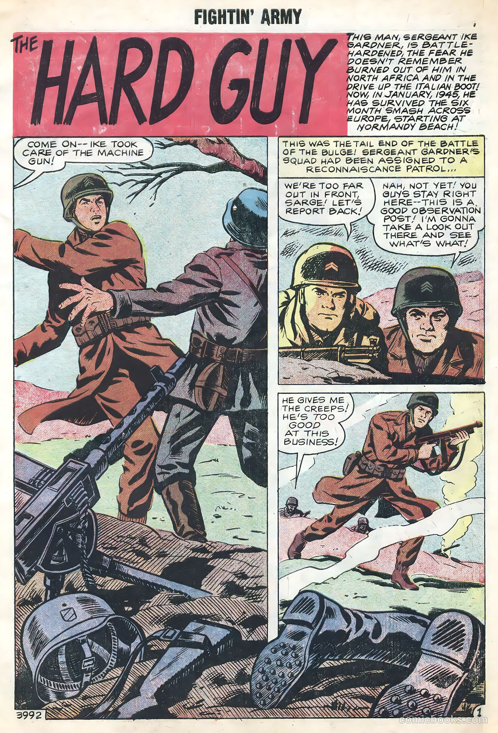 Fightin' Army #27 — page 3 of 36