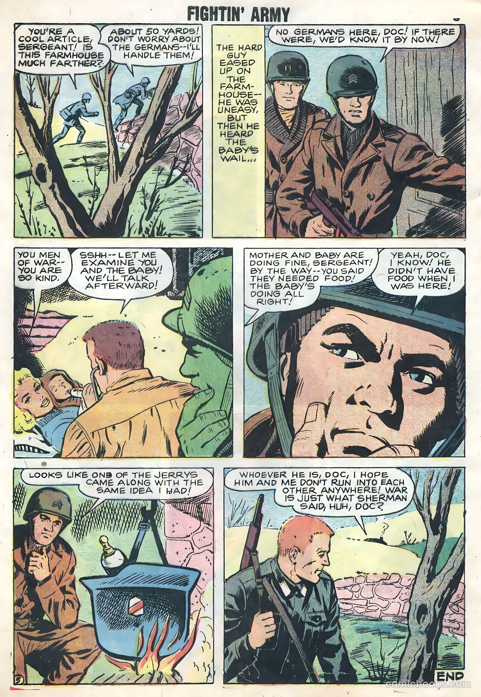 Fightin' Army #27 — page 8 of 36