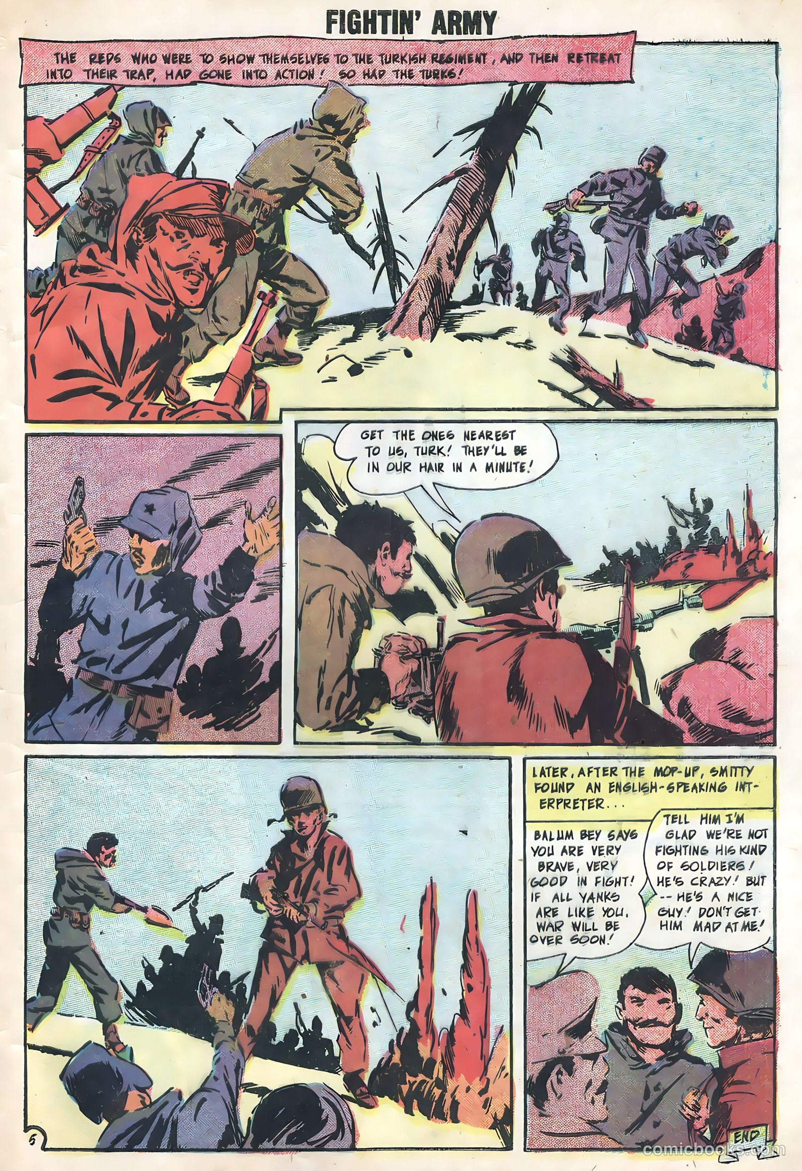 Fightin' Army #27 — page 33 of 36