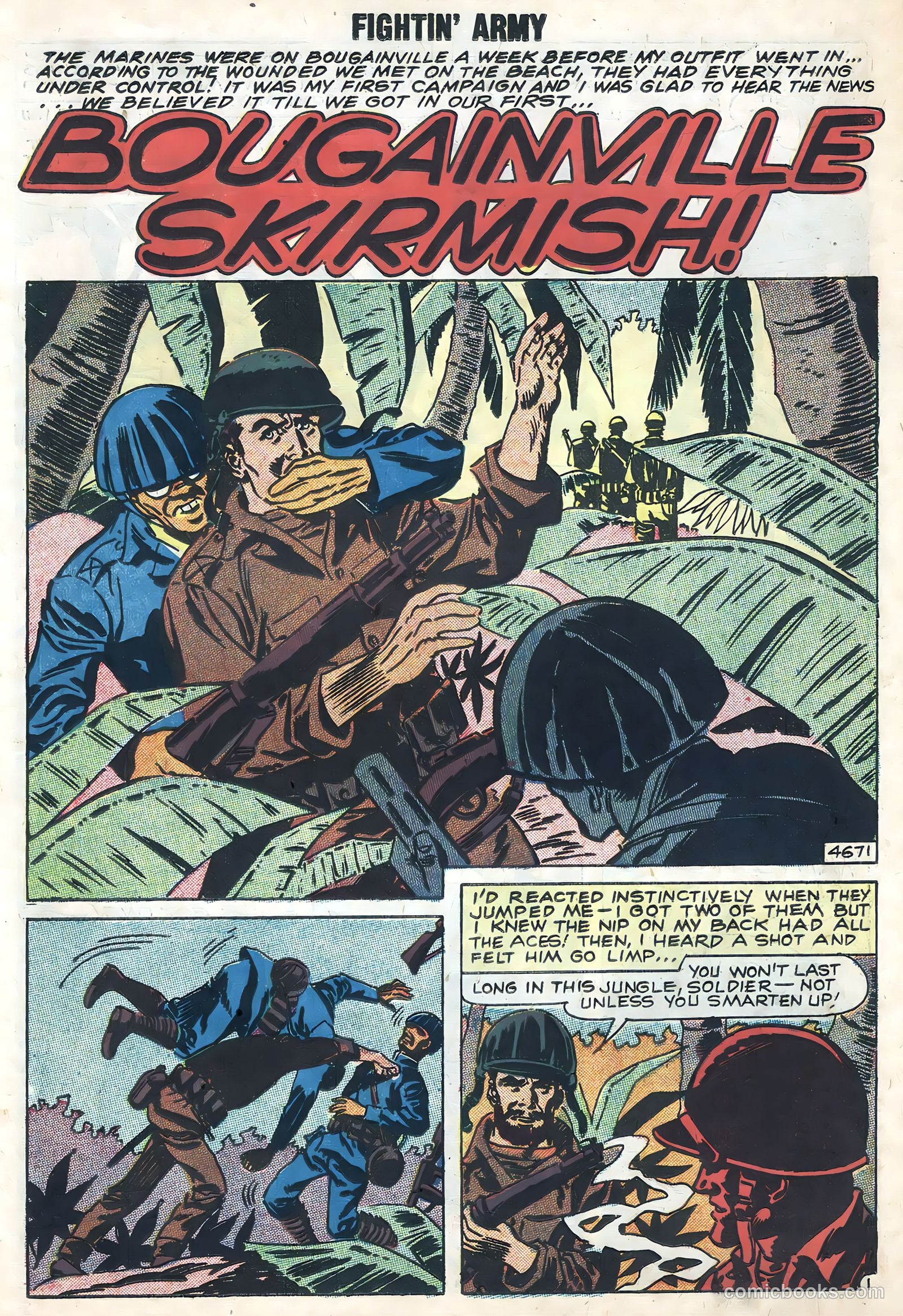 Fightin' Army #28 — page 23 of 36
