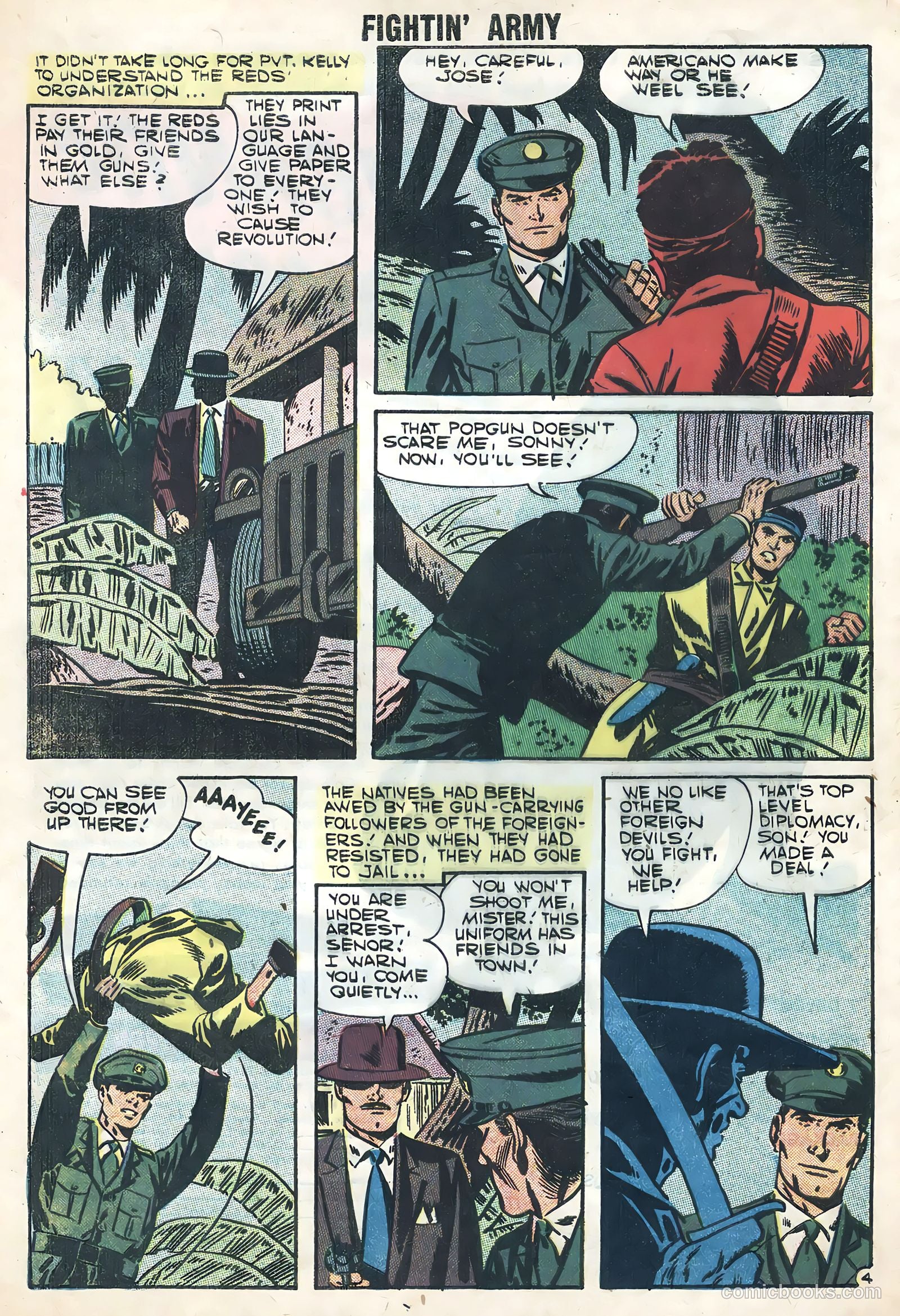 Fightin' Army #28 — page 32 of 36