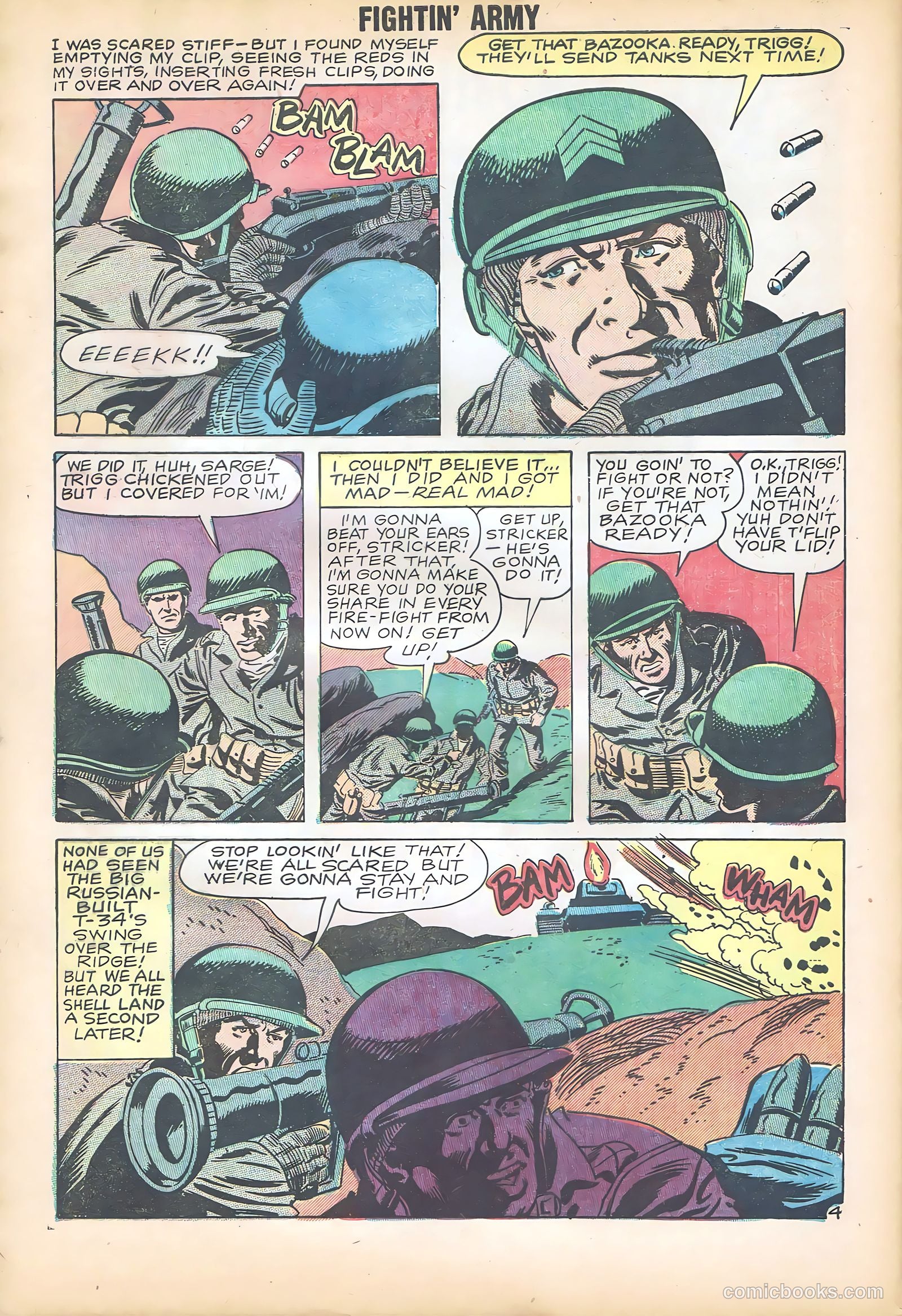Fightin' Army #29 — page 31 of 35