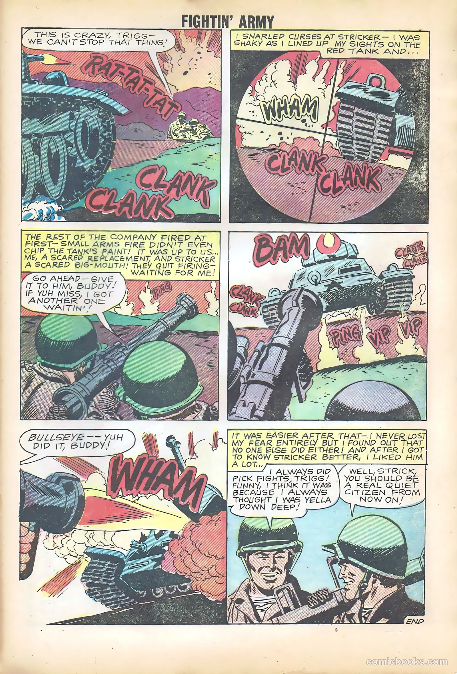 Fightin' Army #29 — page 32 of 35