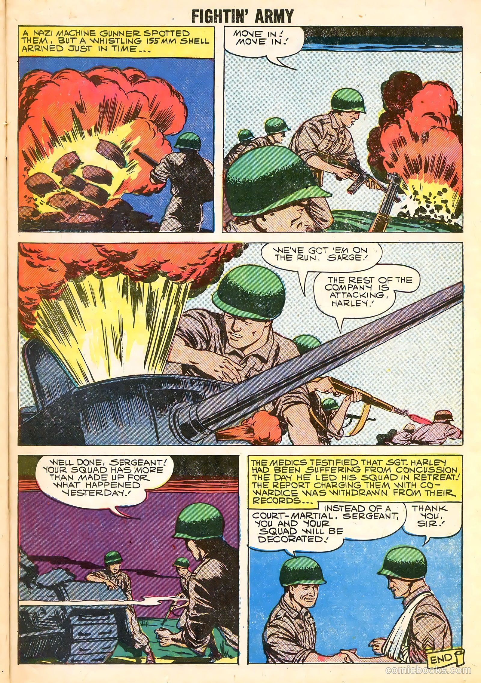 Fightin' Army #30 — page 23 of 36