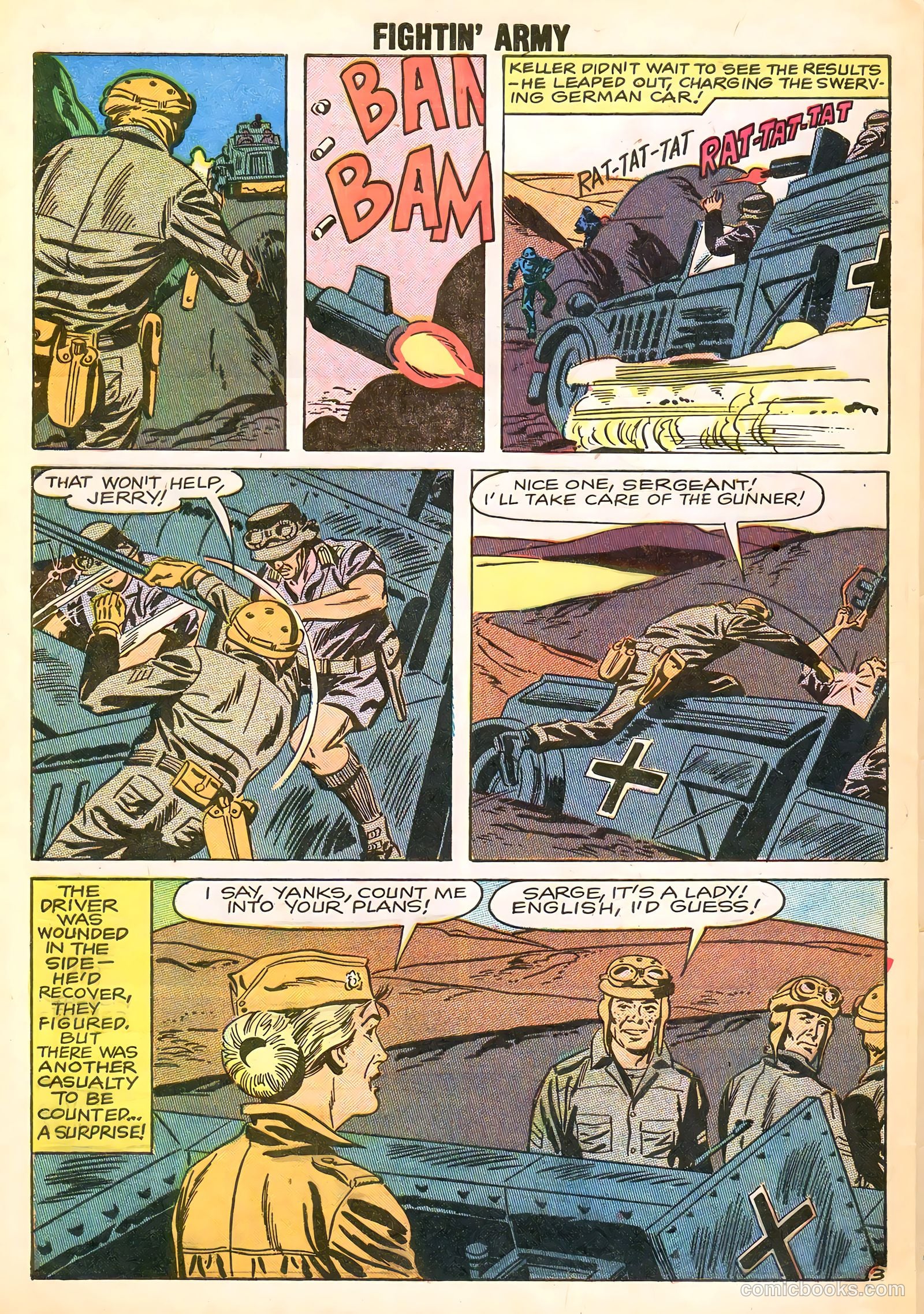 Fightin' Army #30 — page 28 of 36