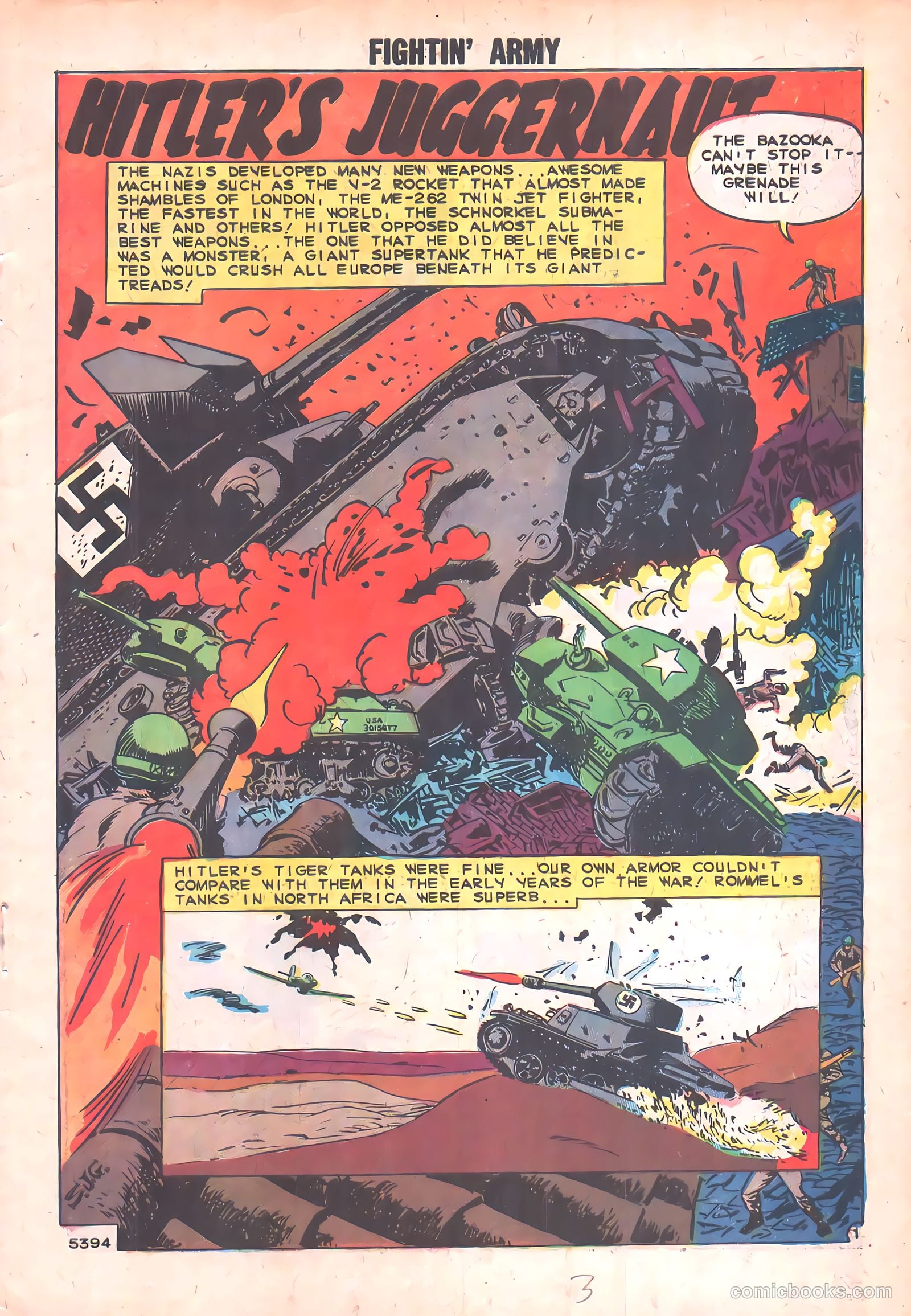 Fightin' Army #31 — page 3 of 36