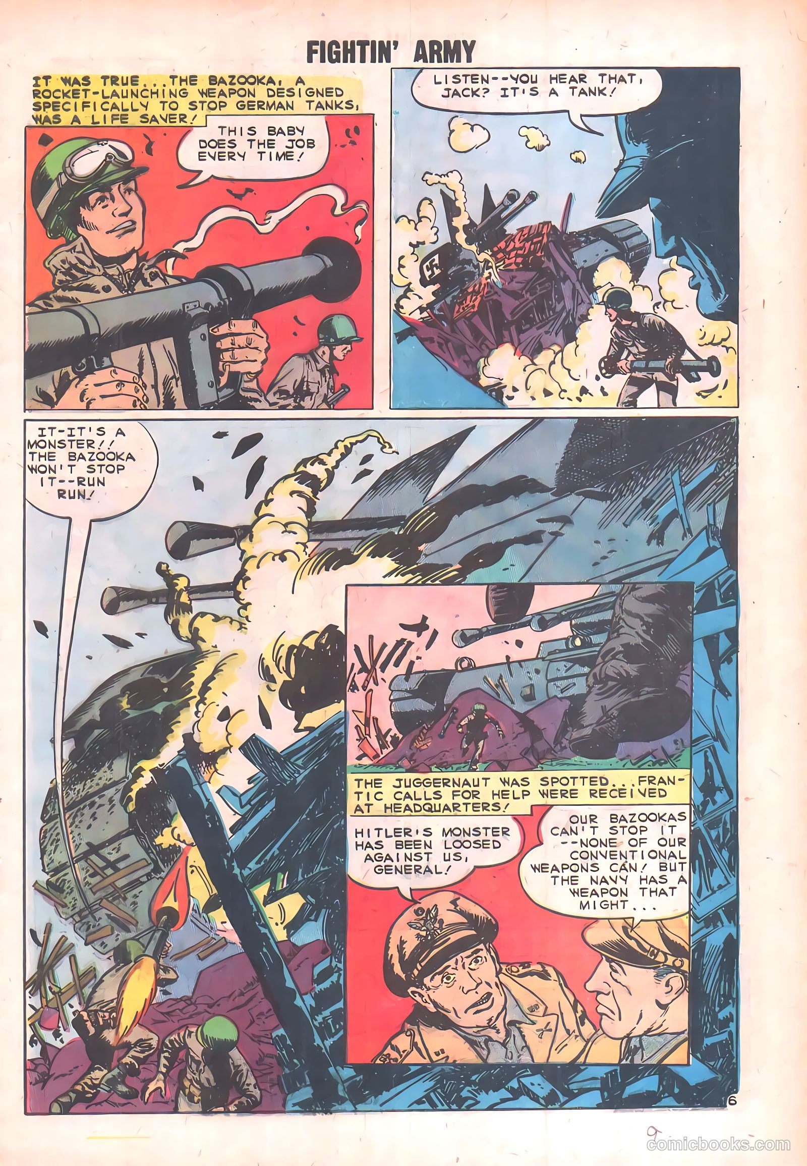 Fightin' Army #31 — page 9 of 36