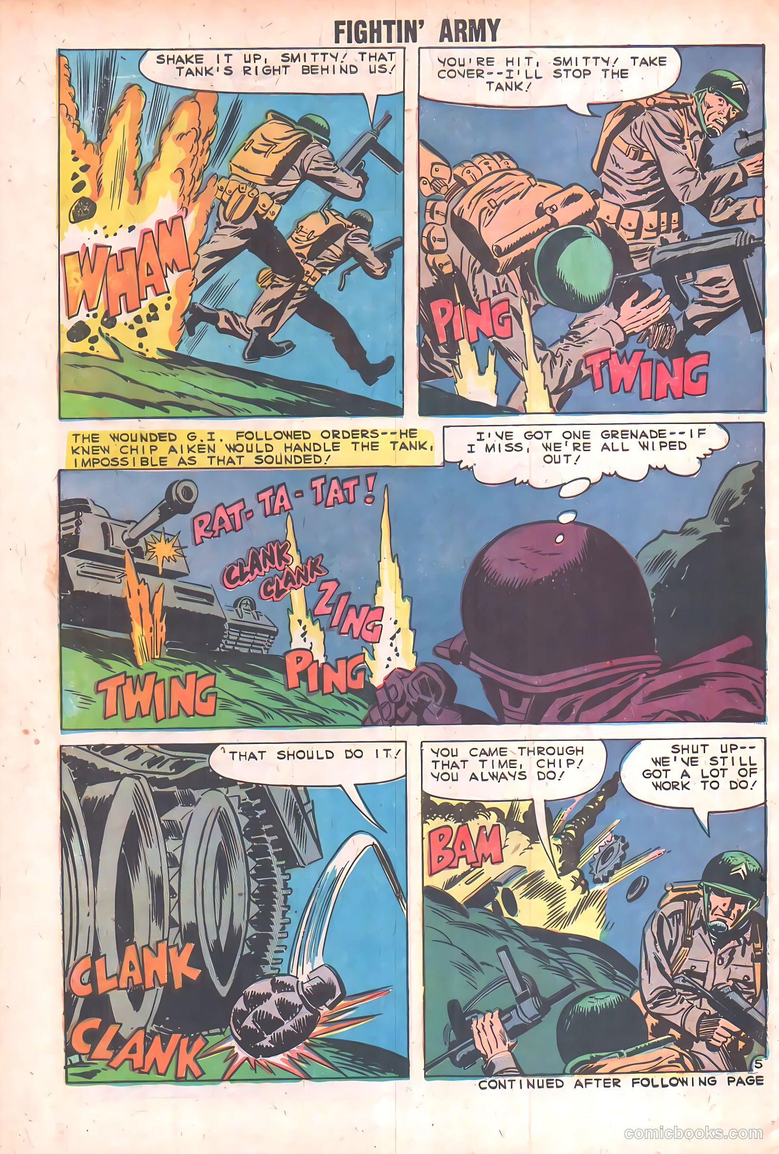 Fightin' Army #31 — page 30 of 36